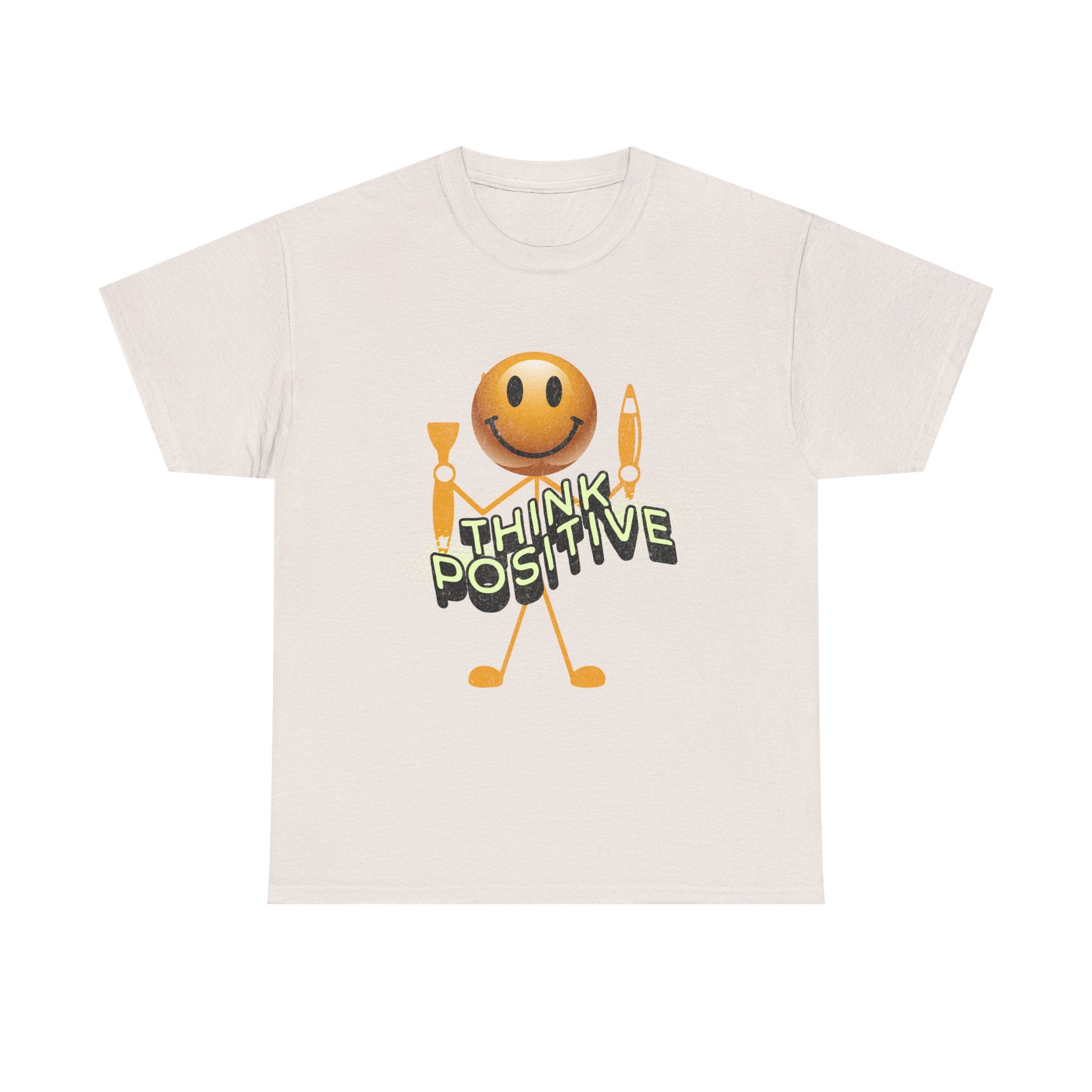 Think Positive Smiley T-Shirt