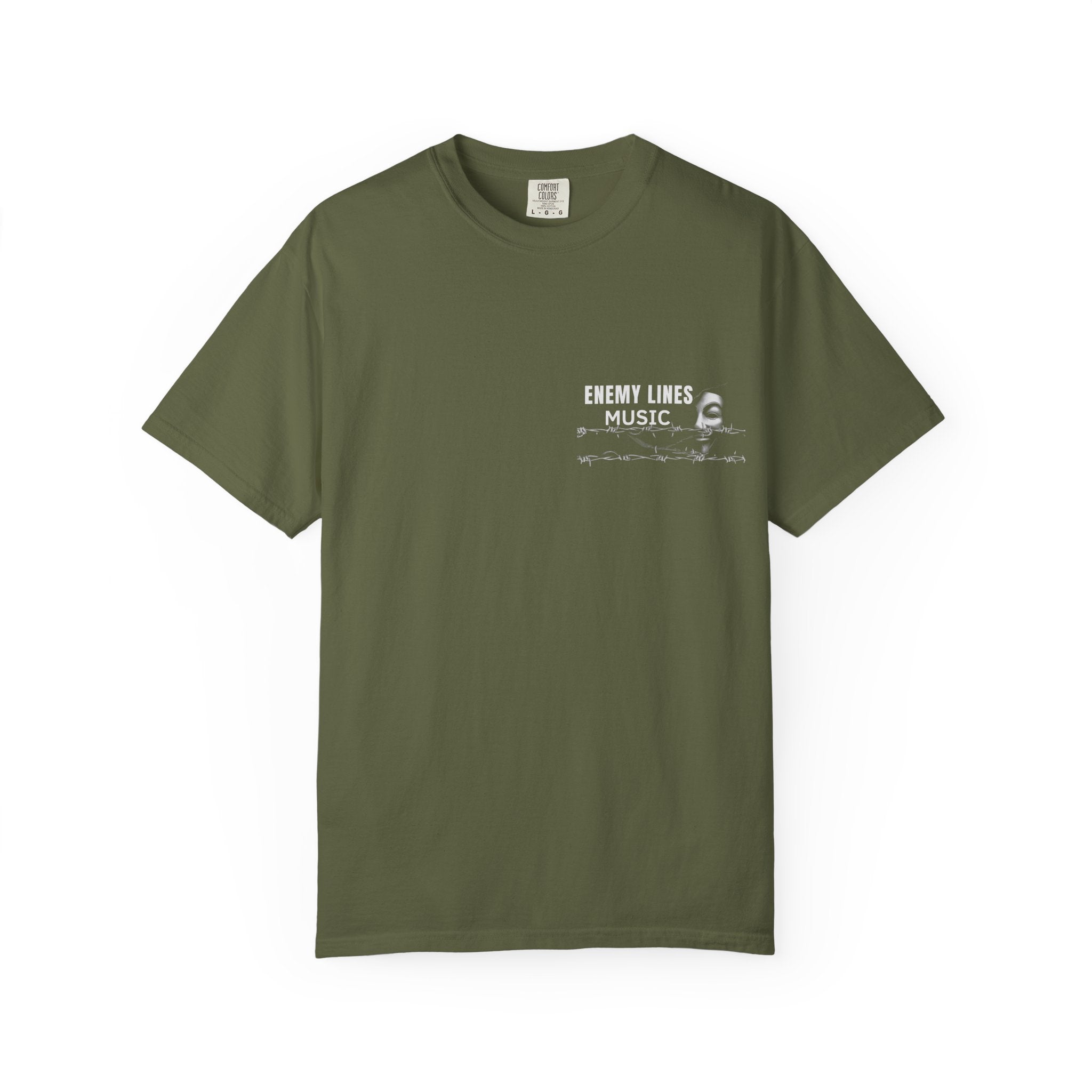 Enemy Lines Music Graphic T‑Shirt