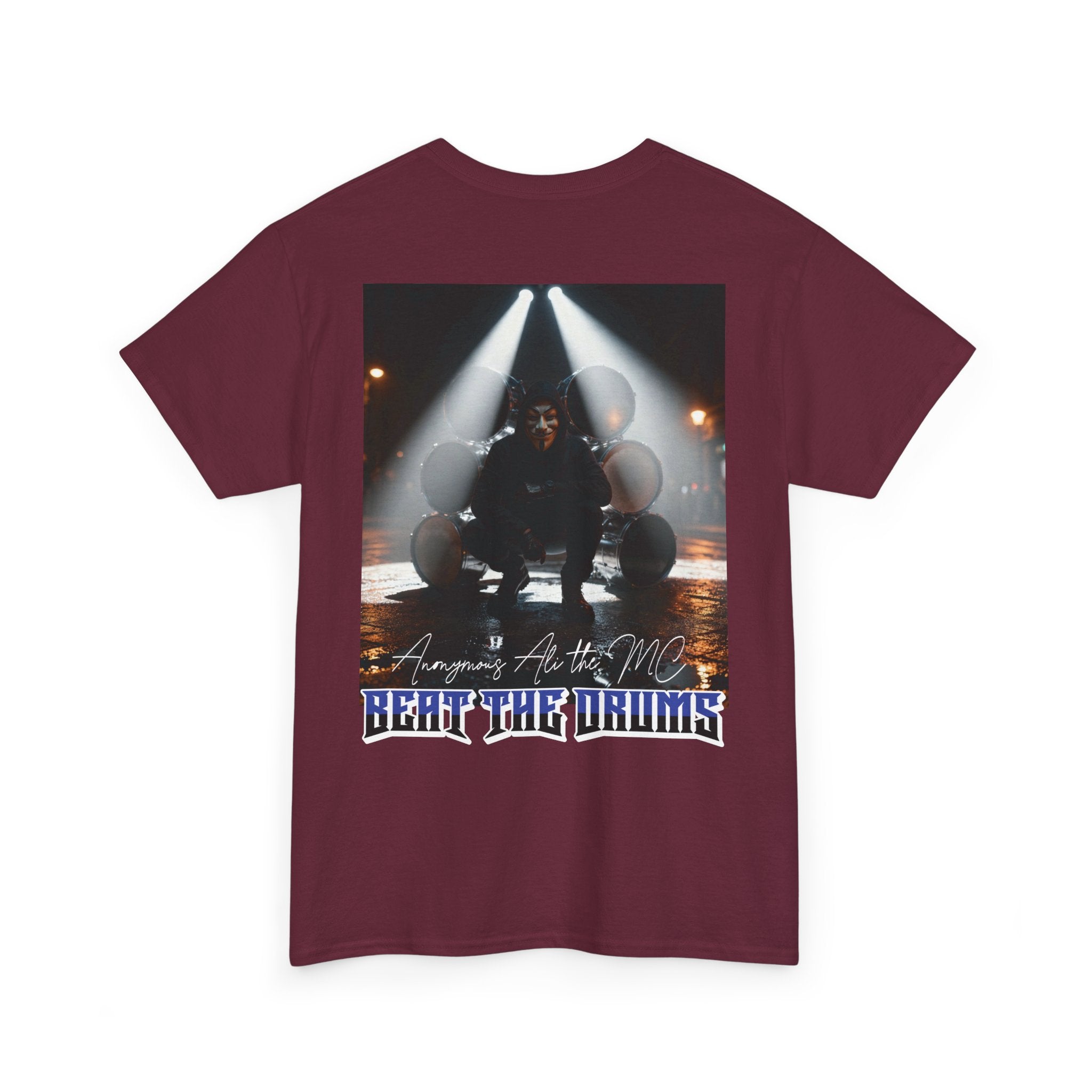 Band Tee — 'Beat the Drums' Concert Photo T-Shirt