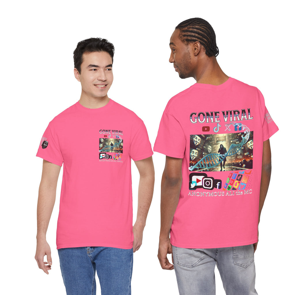 Gone Viral Blackline — T-Shirt ("Anonymous All the MC")