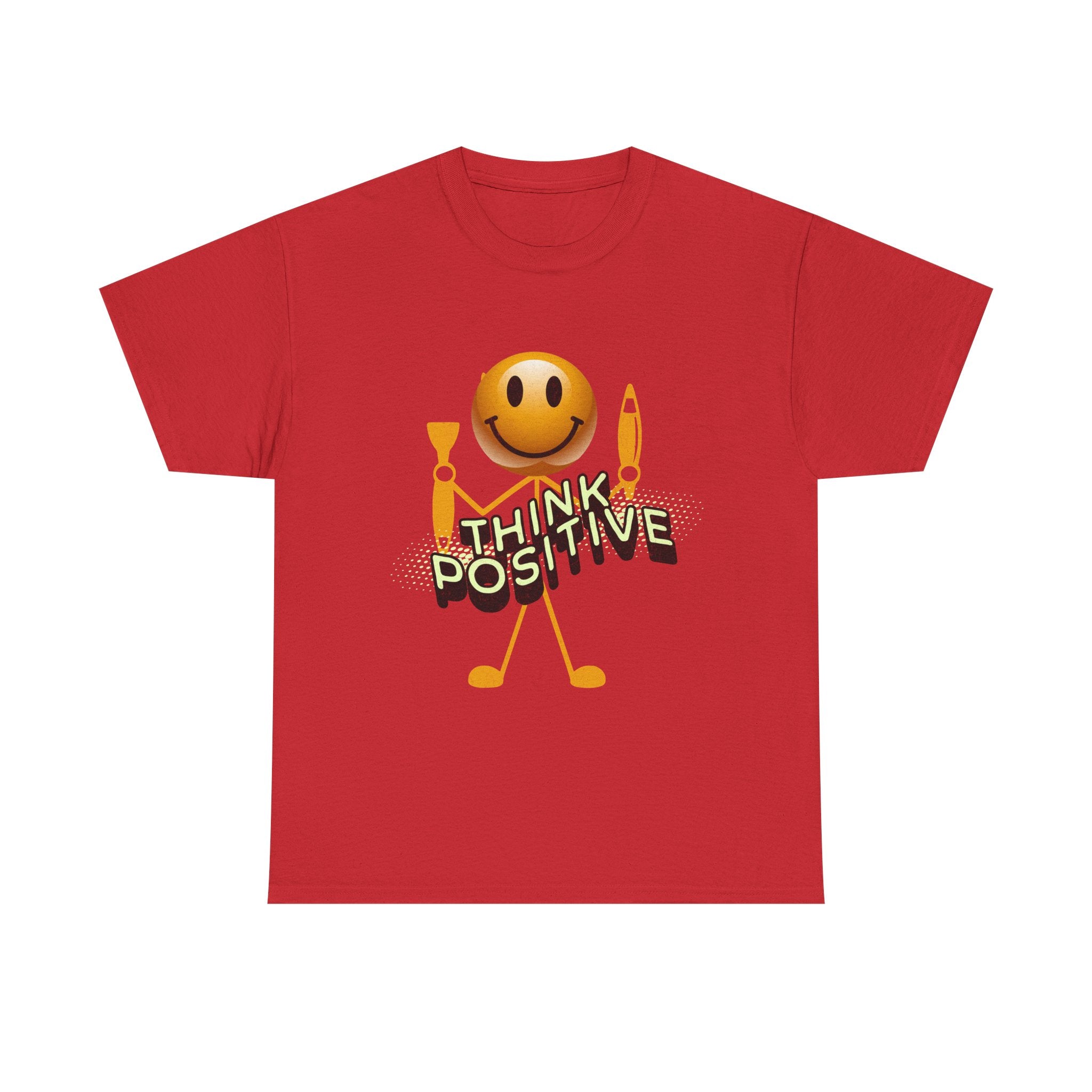 Think Positive Smiley T-Shirt