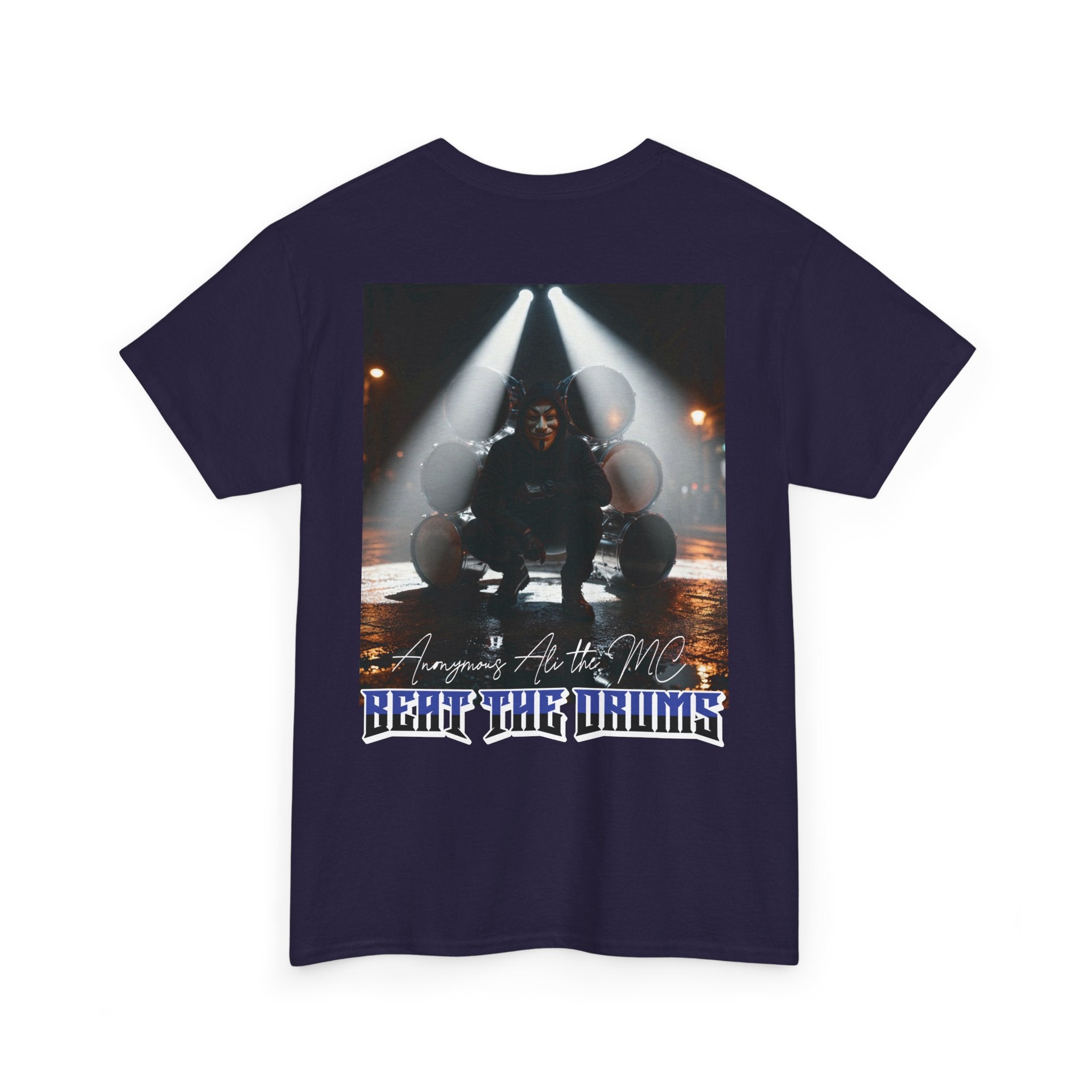 Band Tee — 'Beat the Drums' Concert Photo T-Shirt