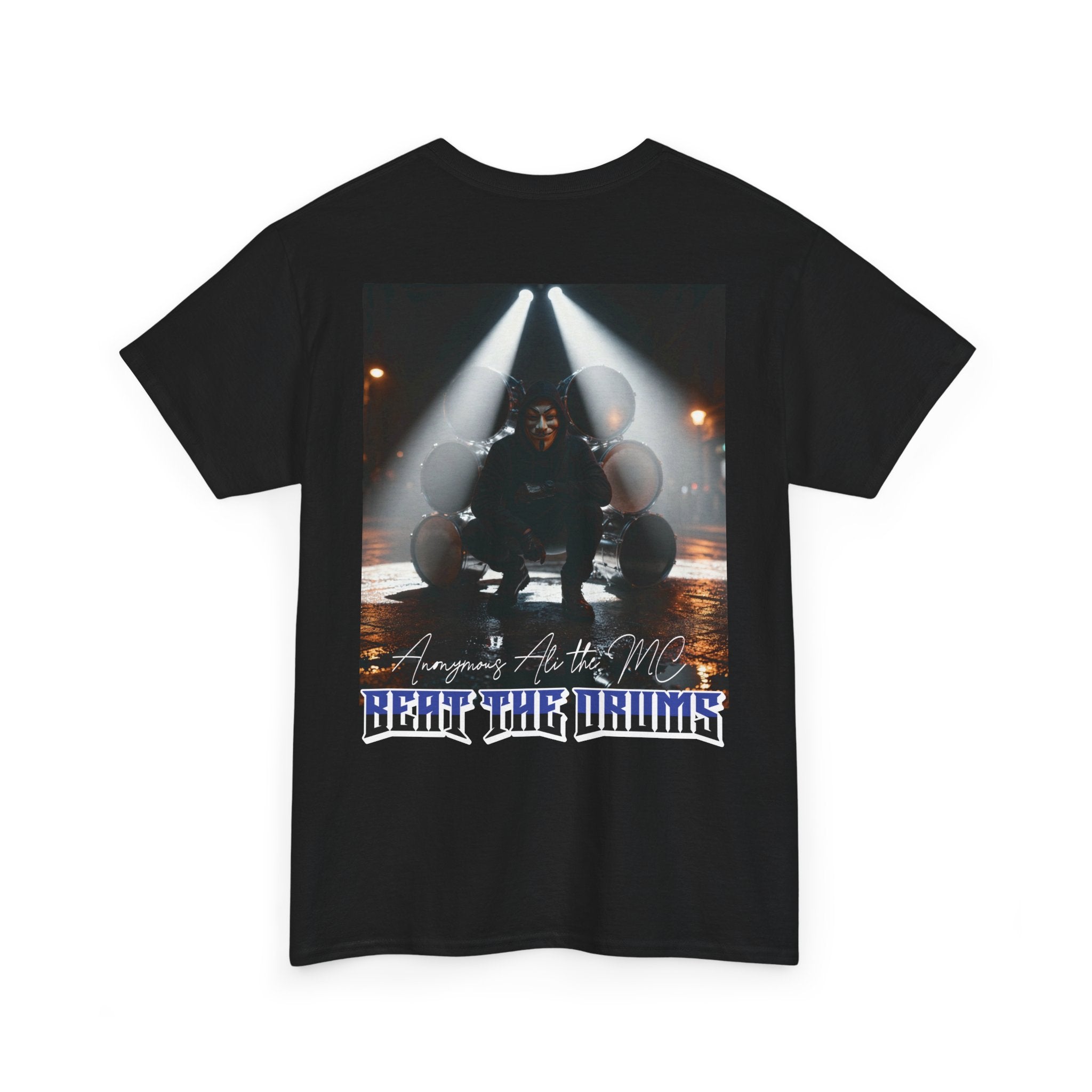 Band Tee — 'Beat the Drums' Concert Photo T-Shirt