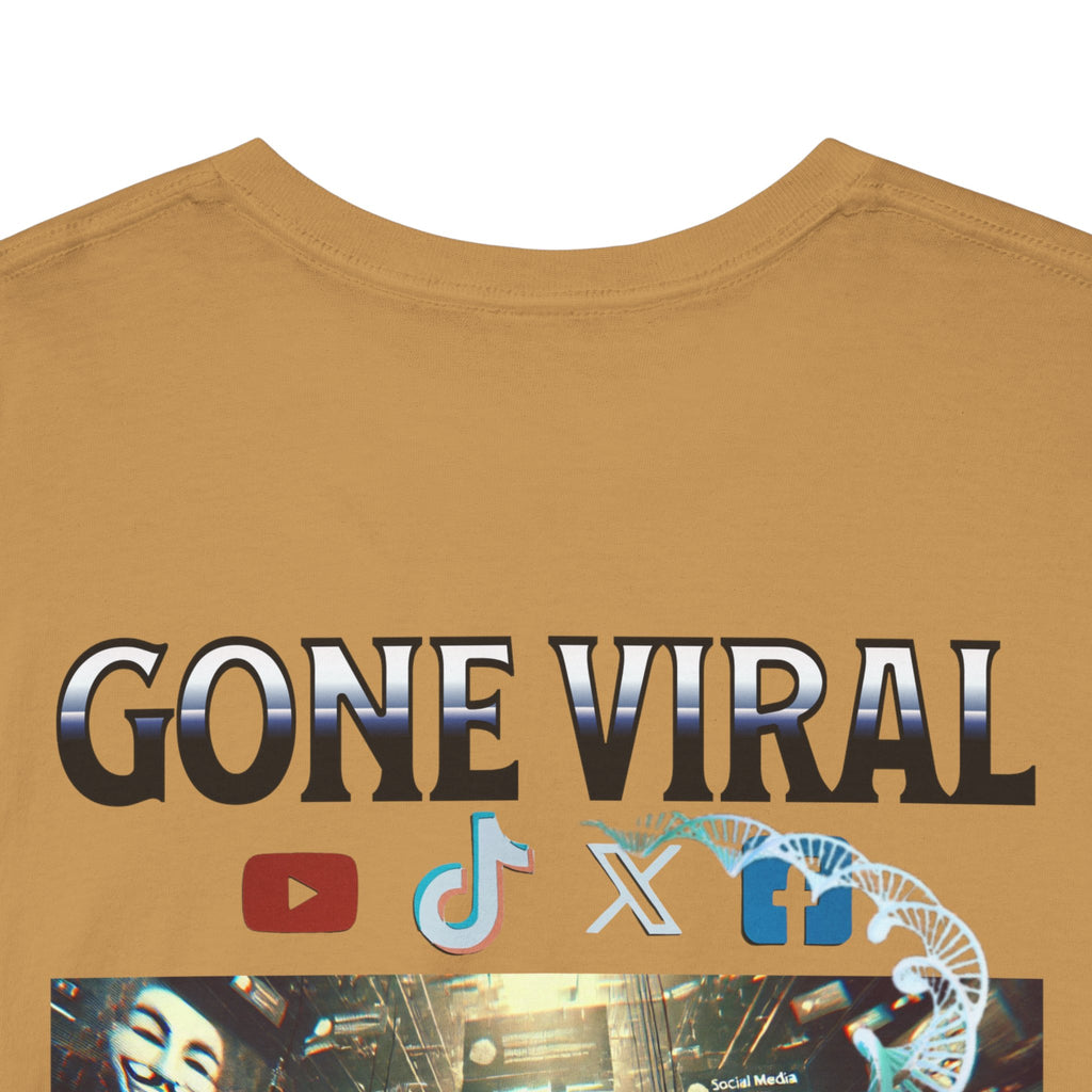 Gone Viral Whiteline T-Shirt ("Anonymous All the MC")