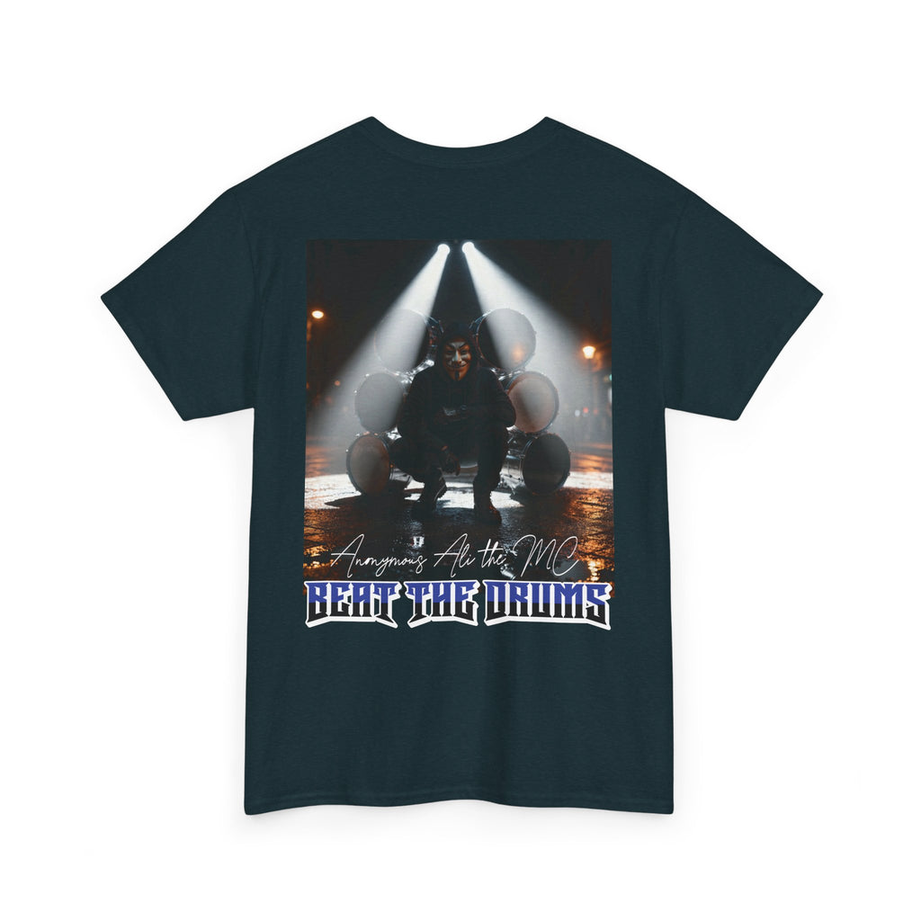 Band Tee — 'Beat the Drums' Concert Photo T-Shirt