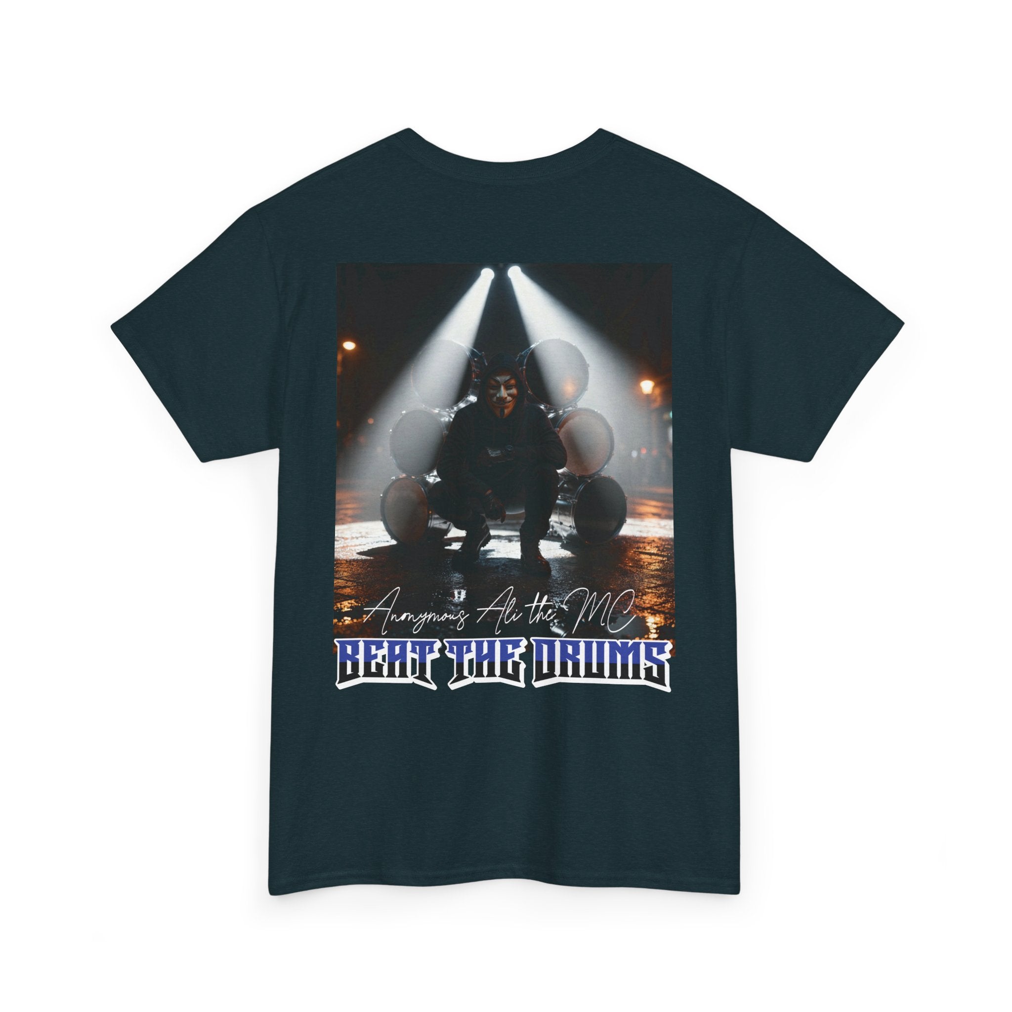 Band Tee — 'Beat the Drums' Concert Photo T-Shirt