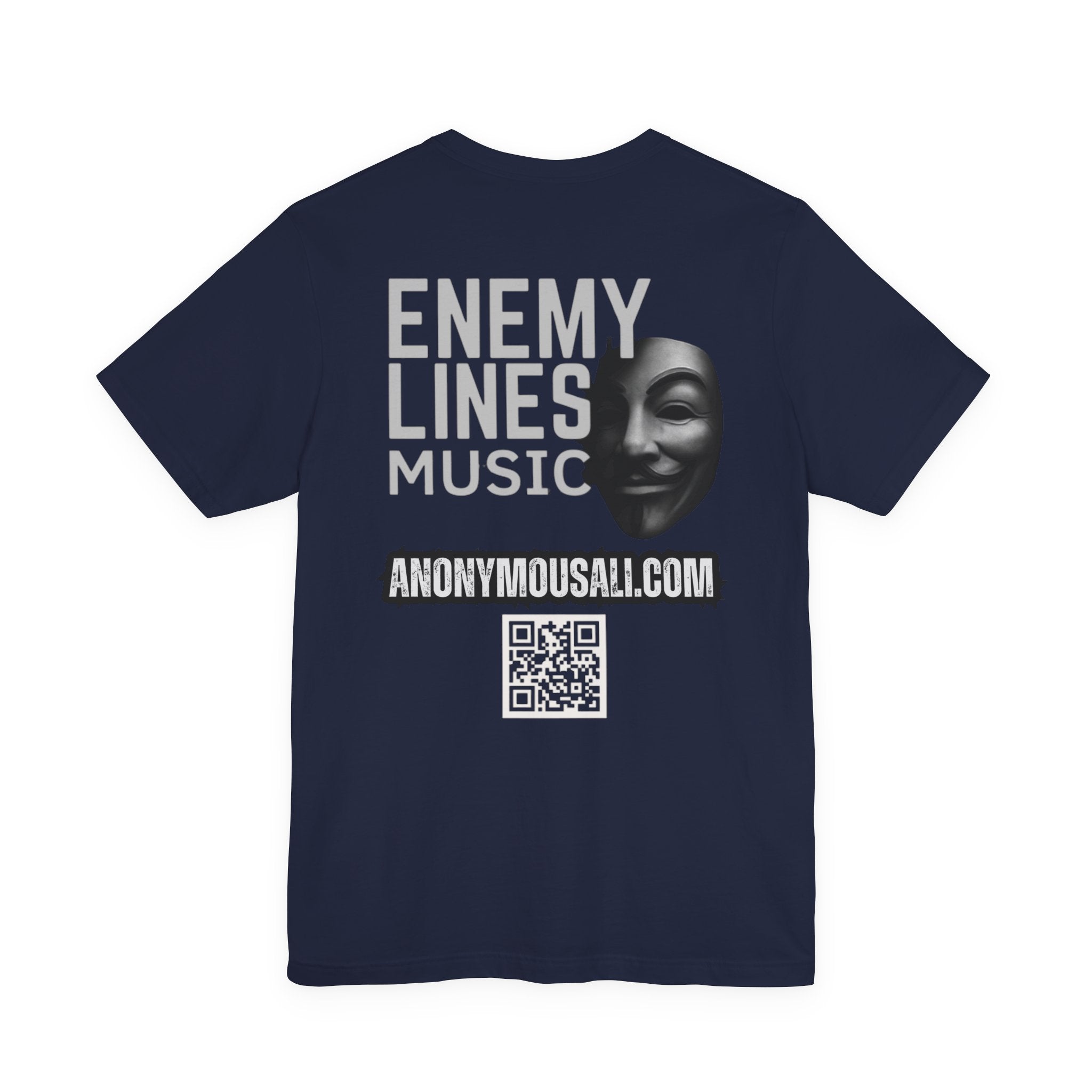 Enemy Lines Music Tee — AnonymousAil Band Graphic T-Shirt