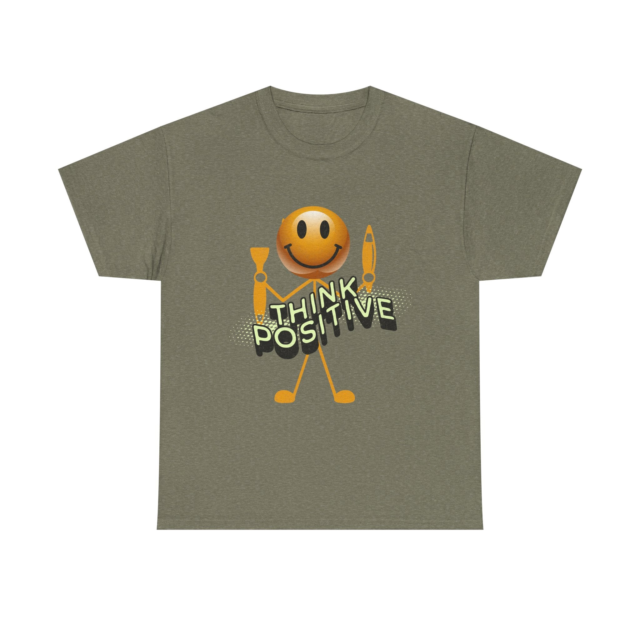 Think Positive Smiley T-Shirt