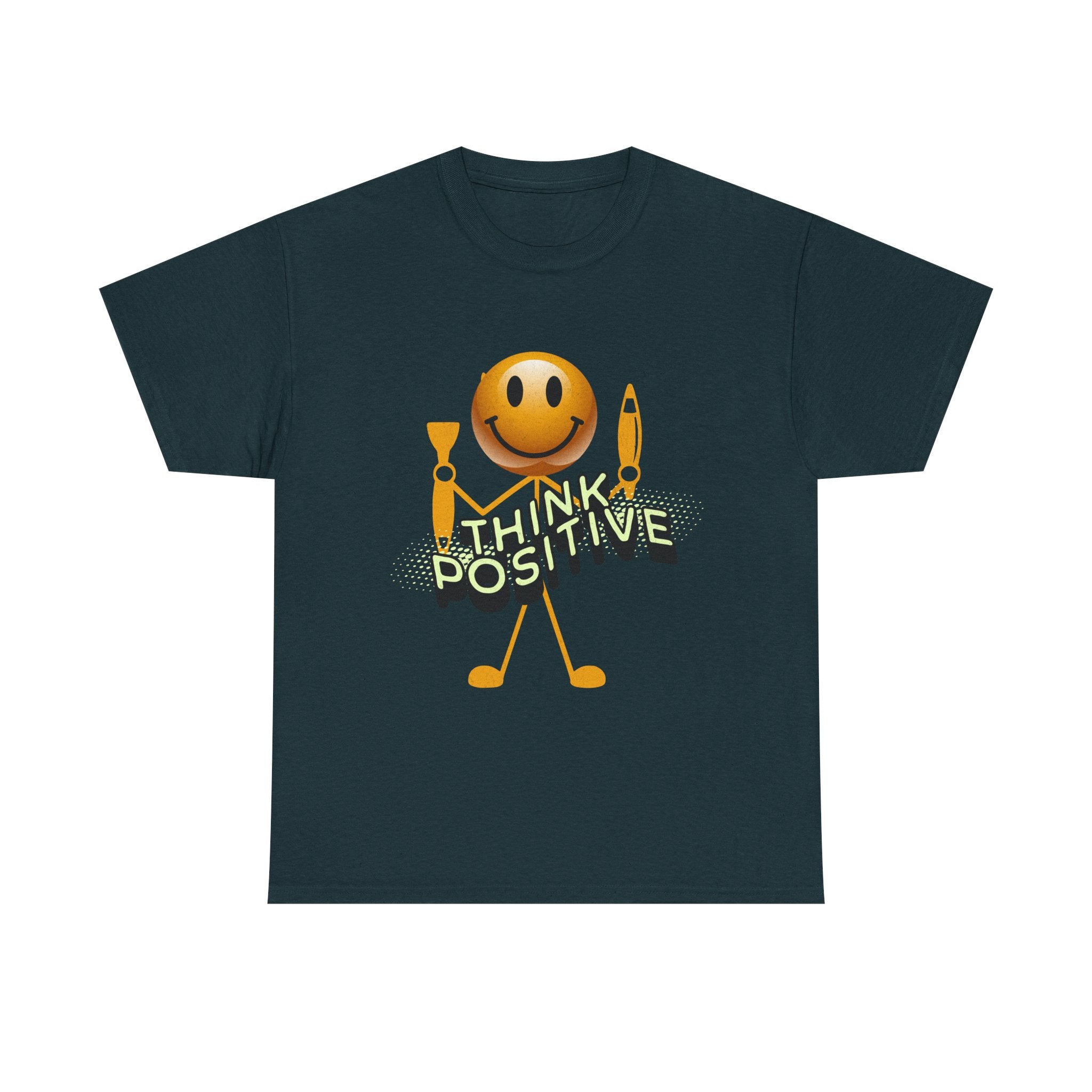 Think Positive Smiley T-Shirt