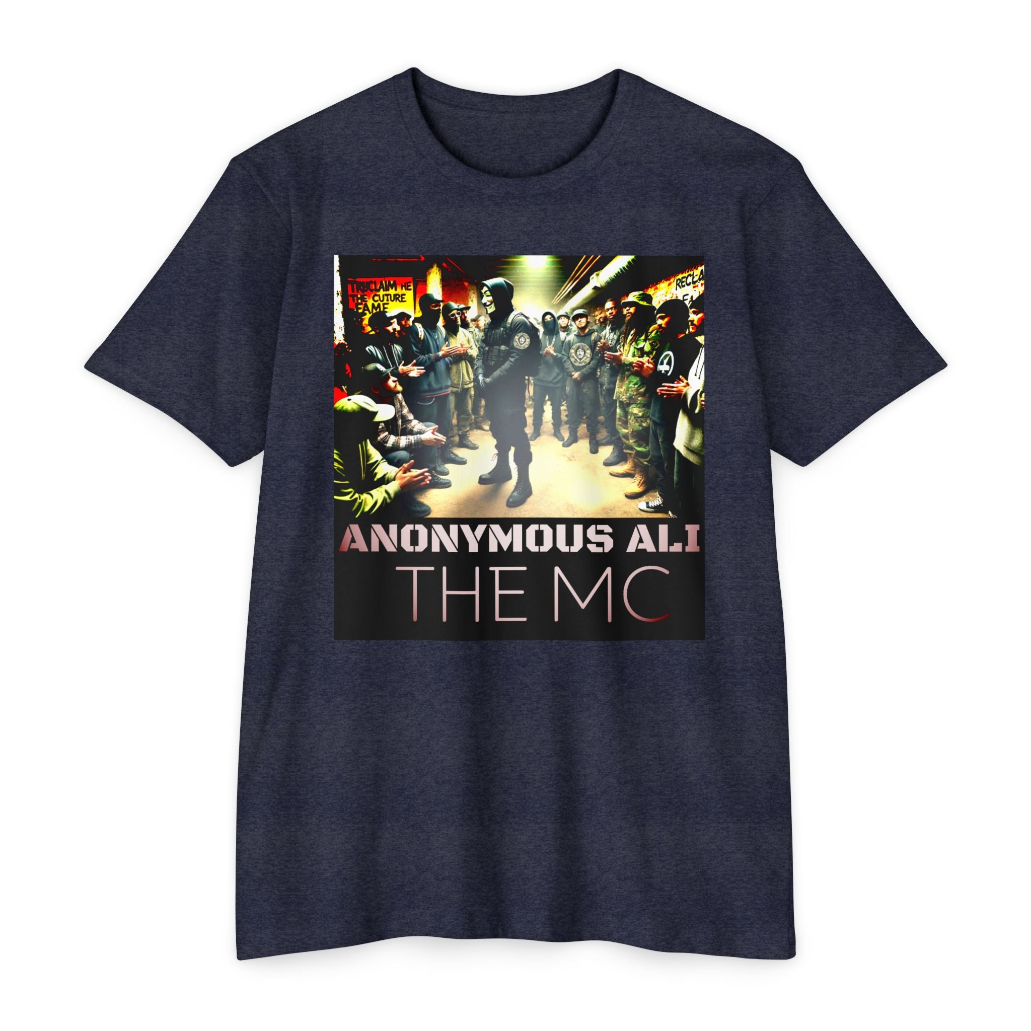Anonymous Ali 'The MC' Graphic T-Shirt — Urban Hip Hop Rap Tee