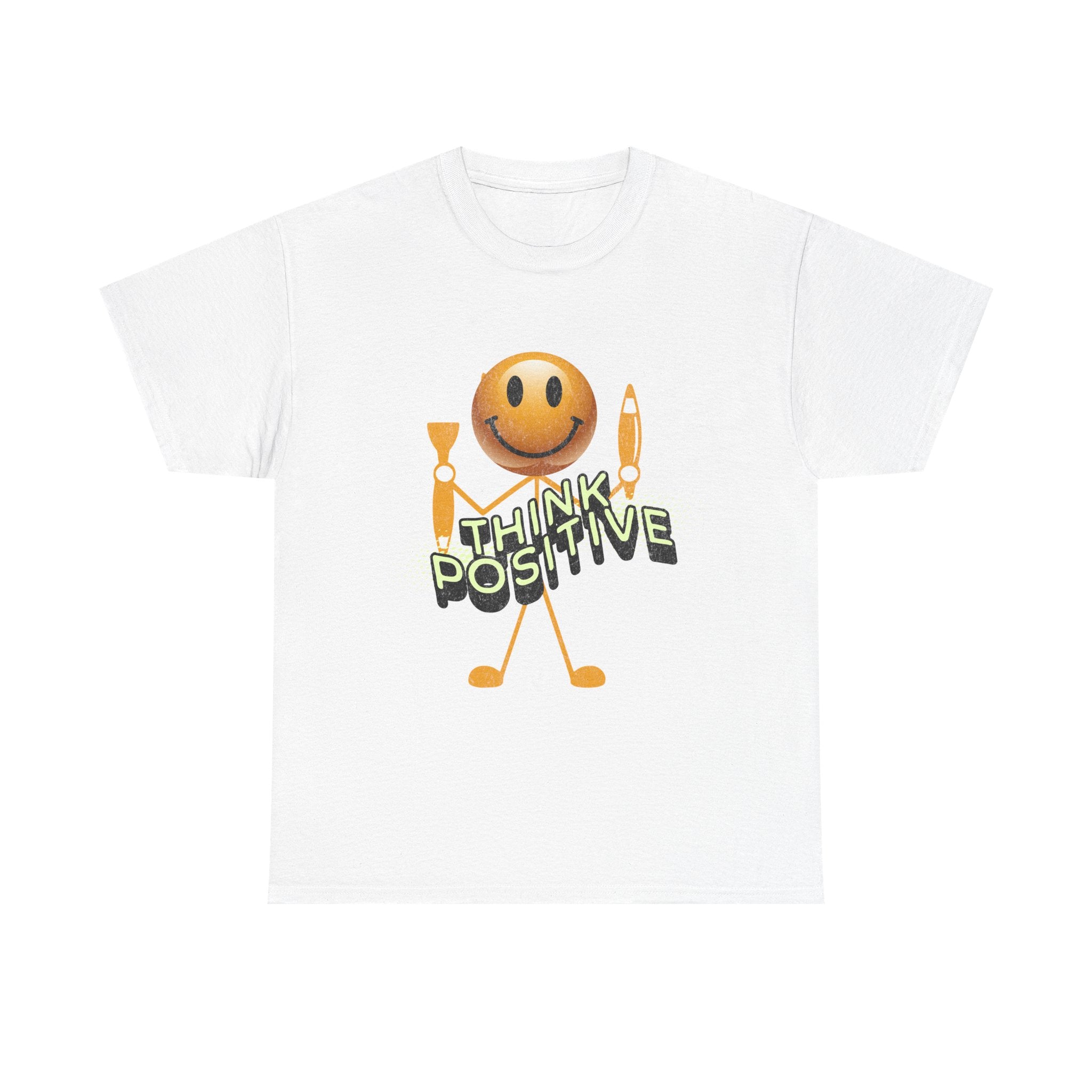 Think Positive Smiley T-Shirt