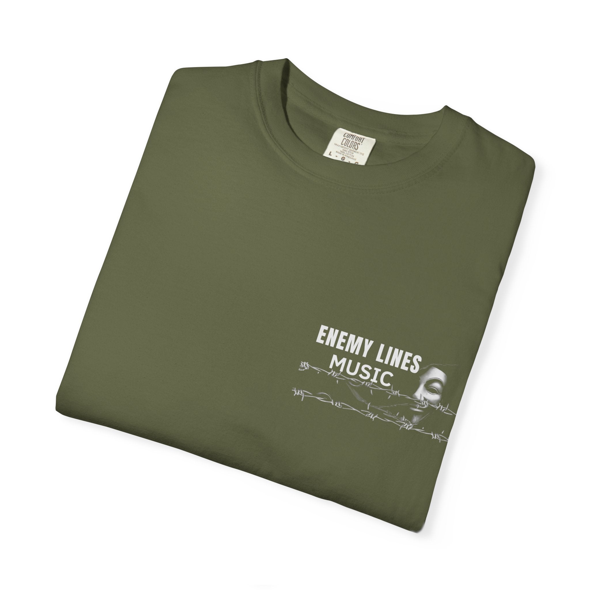 Enemy Lines Music Graphic T‑Shirt