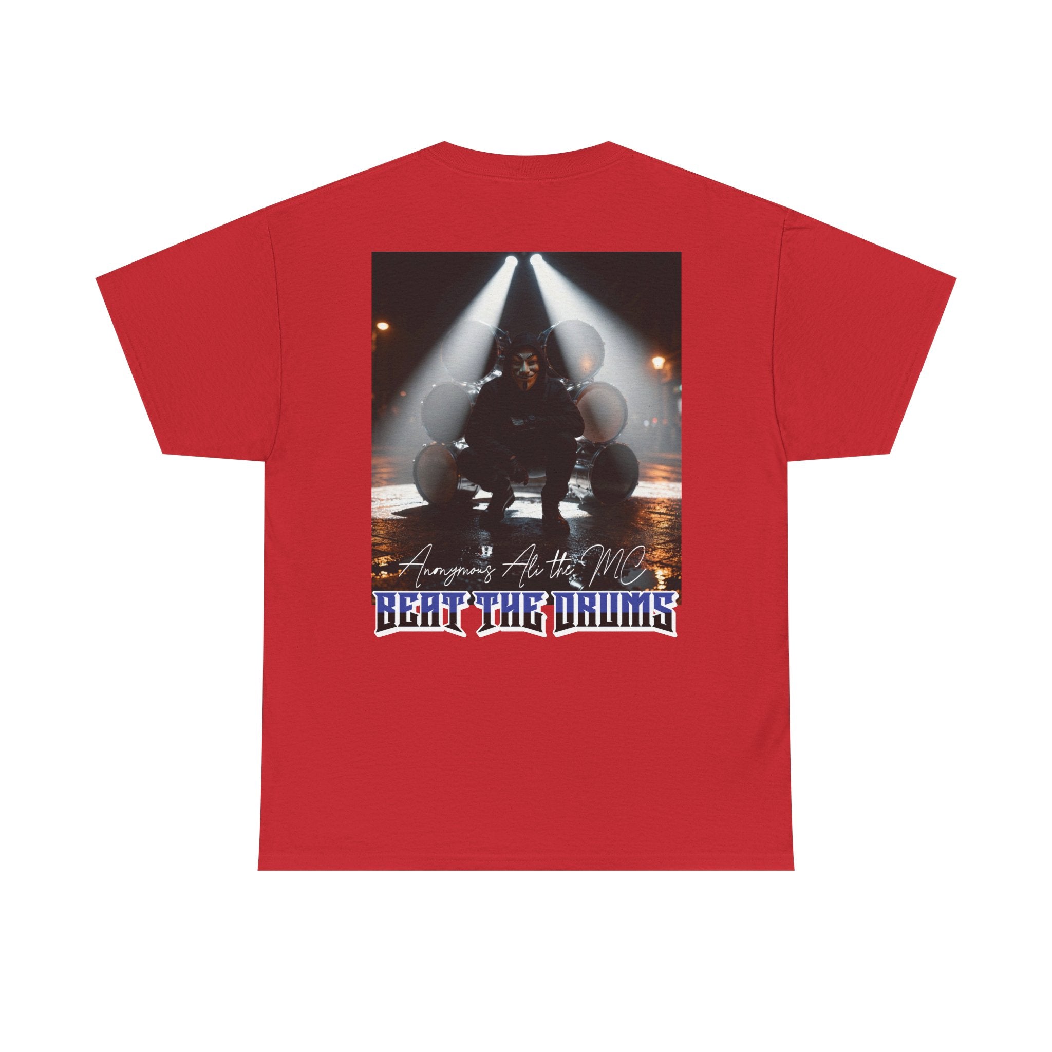 Band Tee — 'Beat the Drums' Concert Photo T-Shirt
