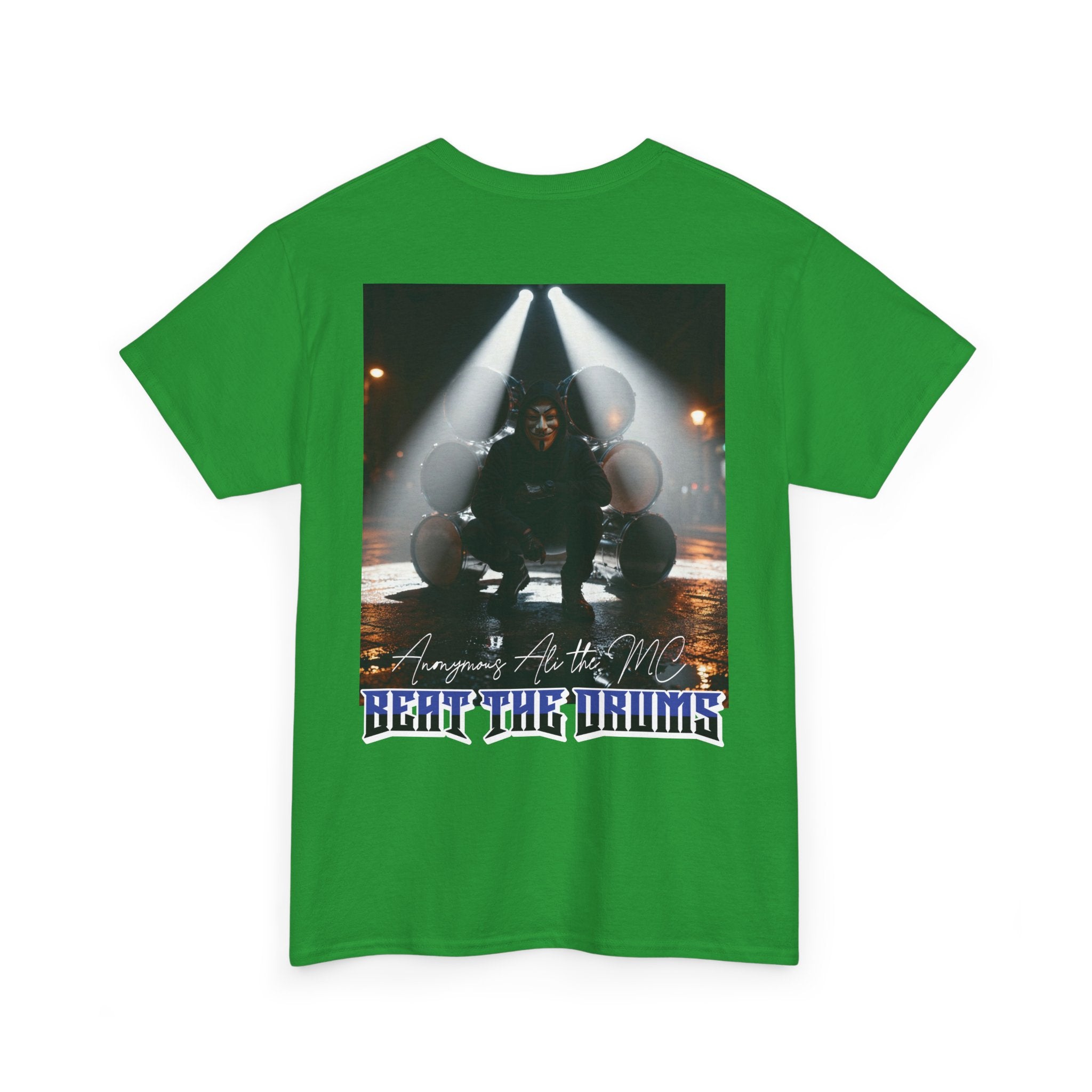 Band Tee — 'Beat the Drums' Concert Photo T-Shirt