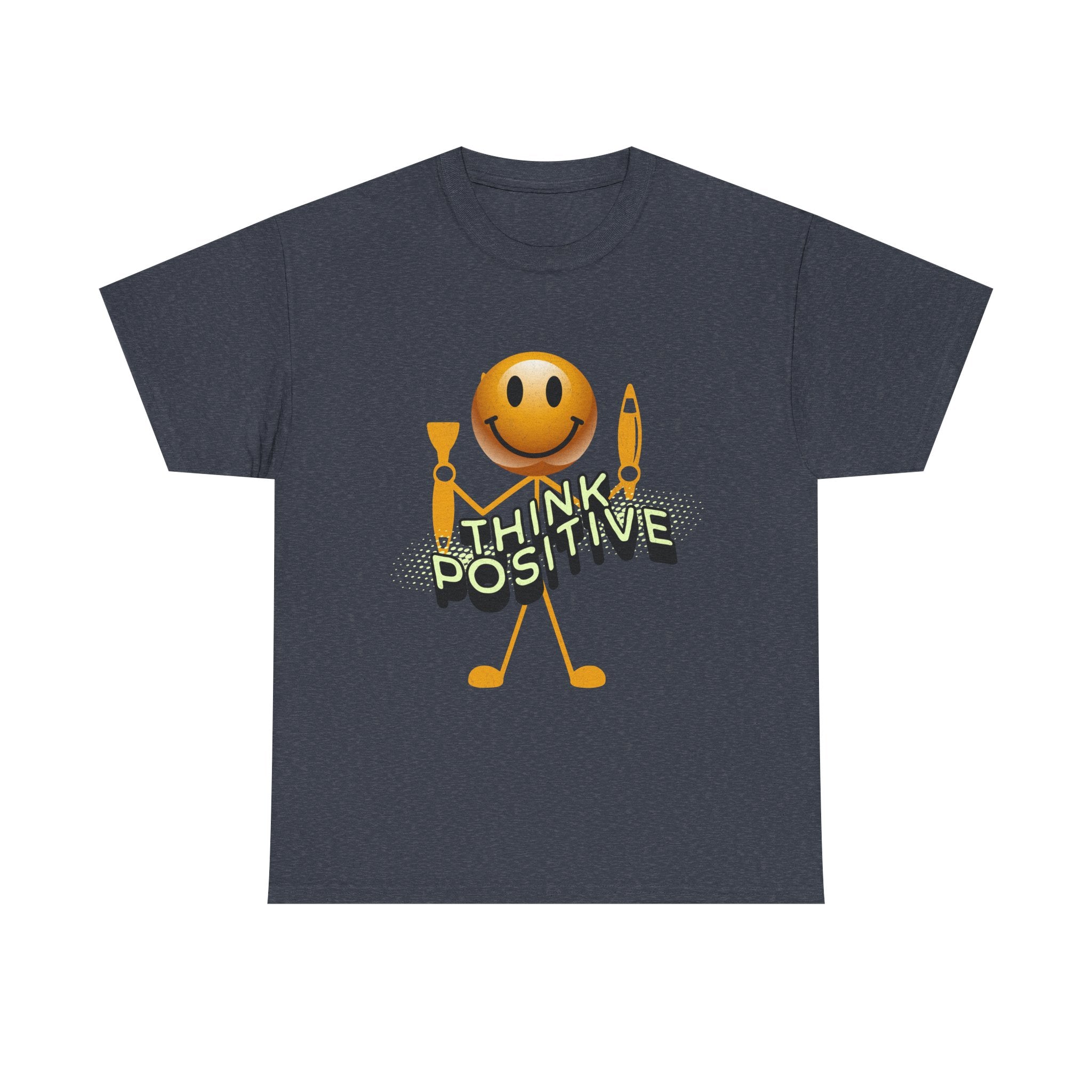 Think Positive Smiley T-Shirt