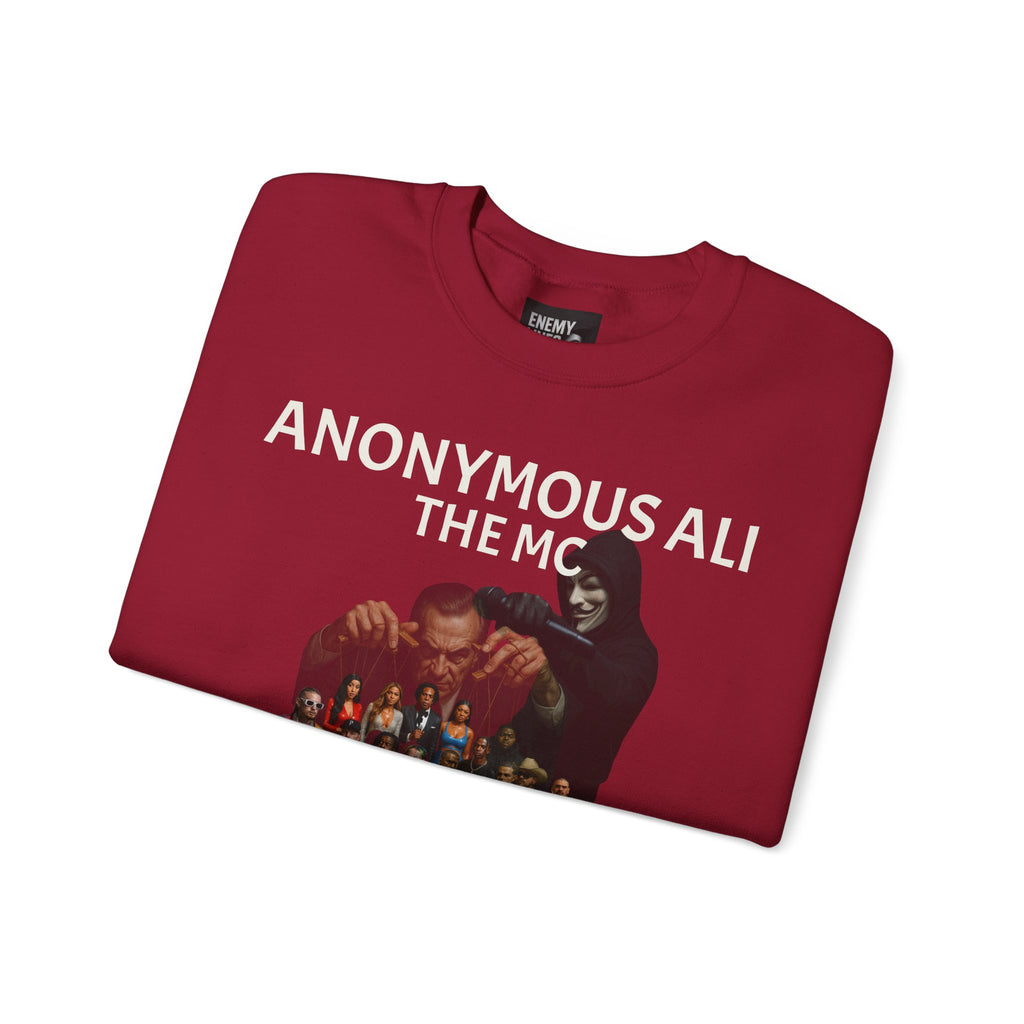 Anonymous Ali The Illuminati Puppets Crewneck Sweatshirt
