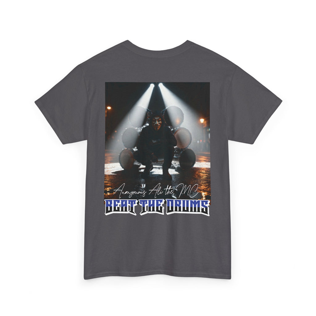Band Tee — 'Beat the Drums' Concert Photo T-Shirt