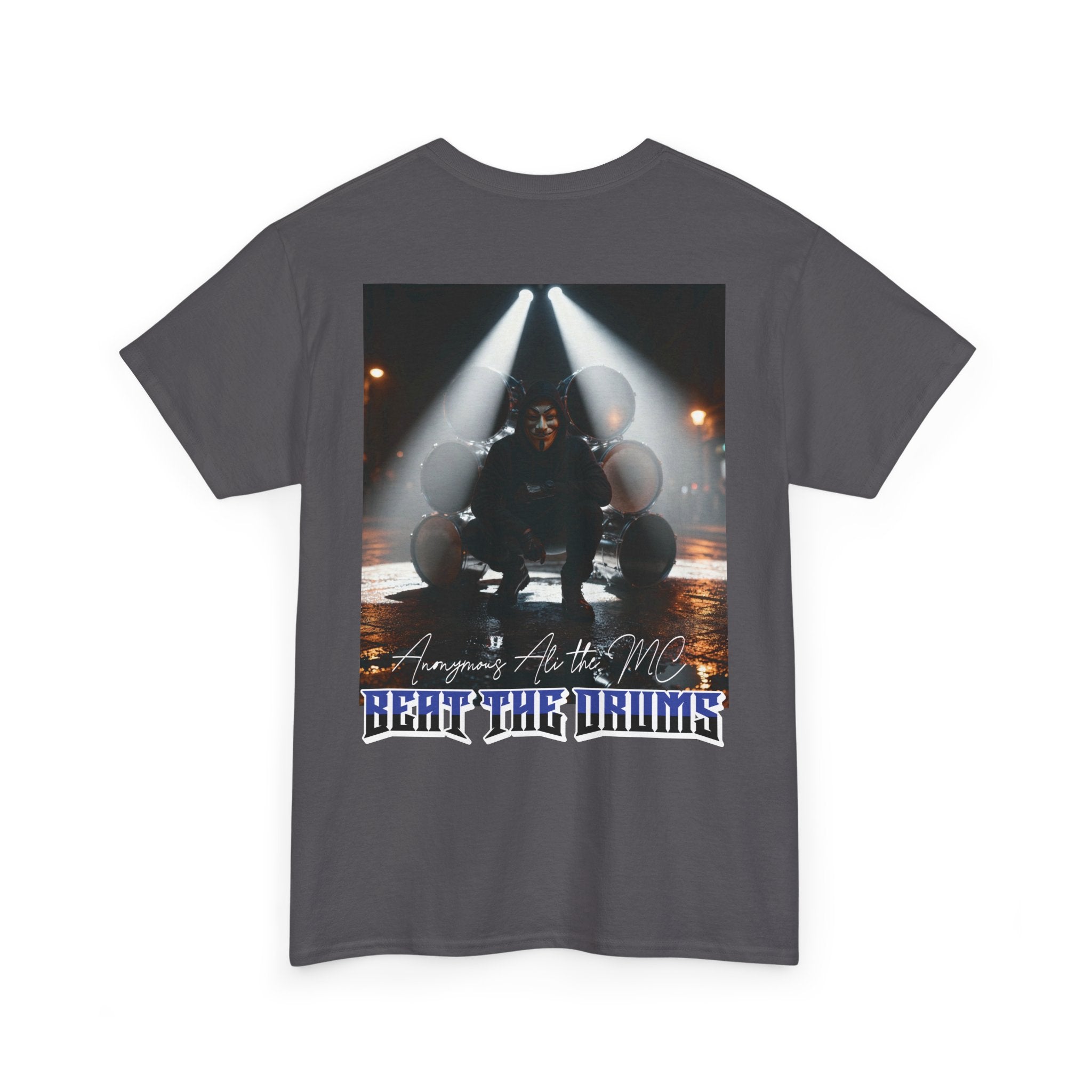 Band Tee — 'Beat the Drums' Concert Photo T-Shirt