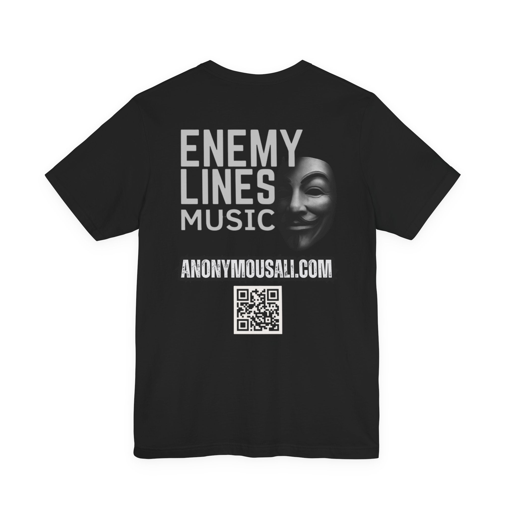 Enemy Lines Music Tee — AnonymousAil Band Graphic T-Shirt