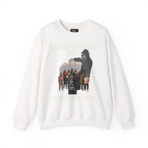Anonymous Ali The Illuminati Puppets Crewneck Sweatshirt