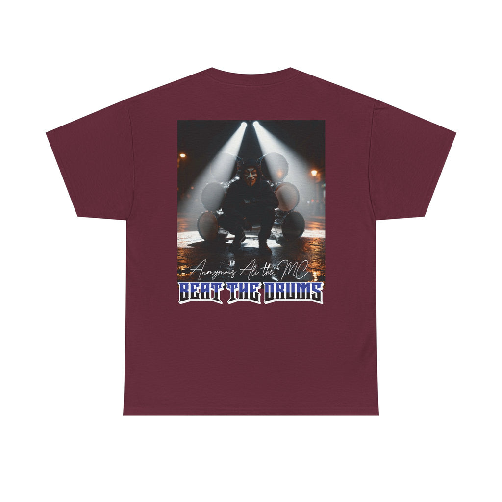 Band Tee — 'Beat the Drums' Concert Photo T-Shirt