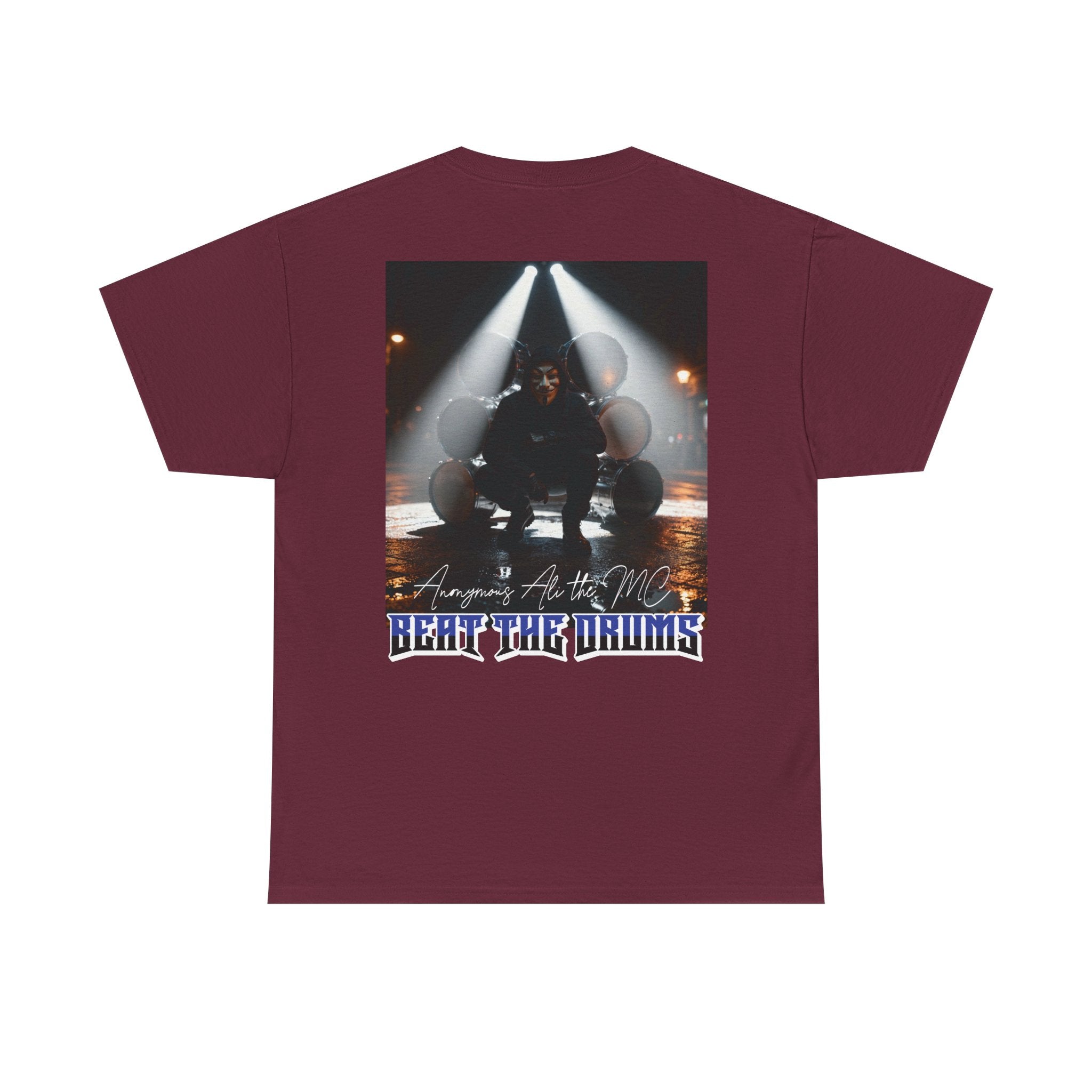 Band Tee — 'Beat the Drums' Concert Photo T-Shirt