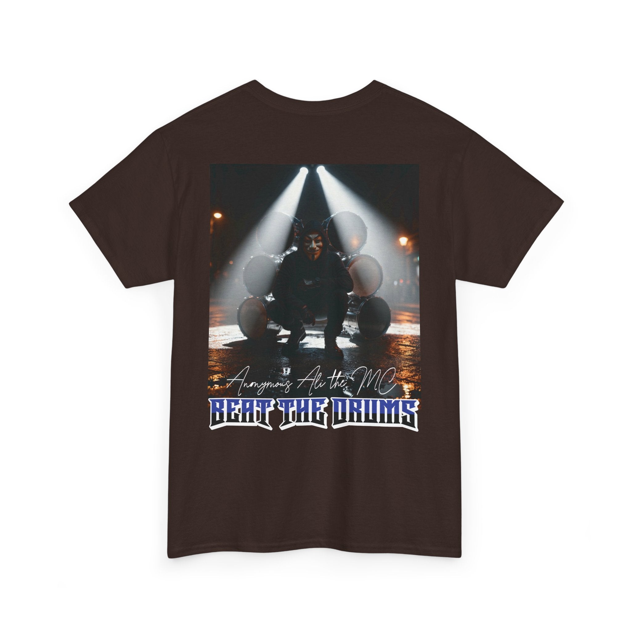 Band Tee — 'Beat the Drums' Concert Photo T-Shirt