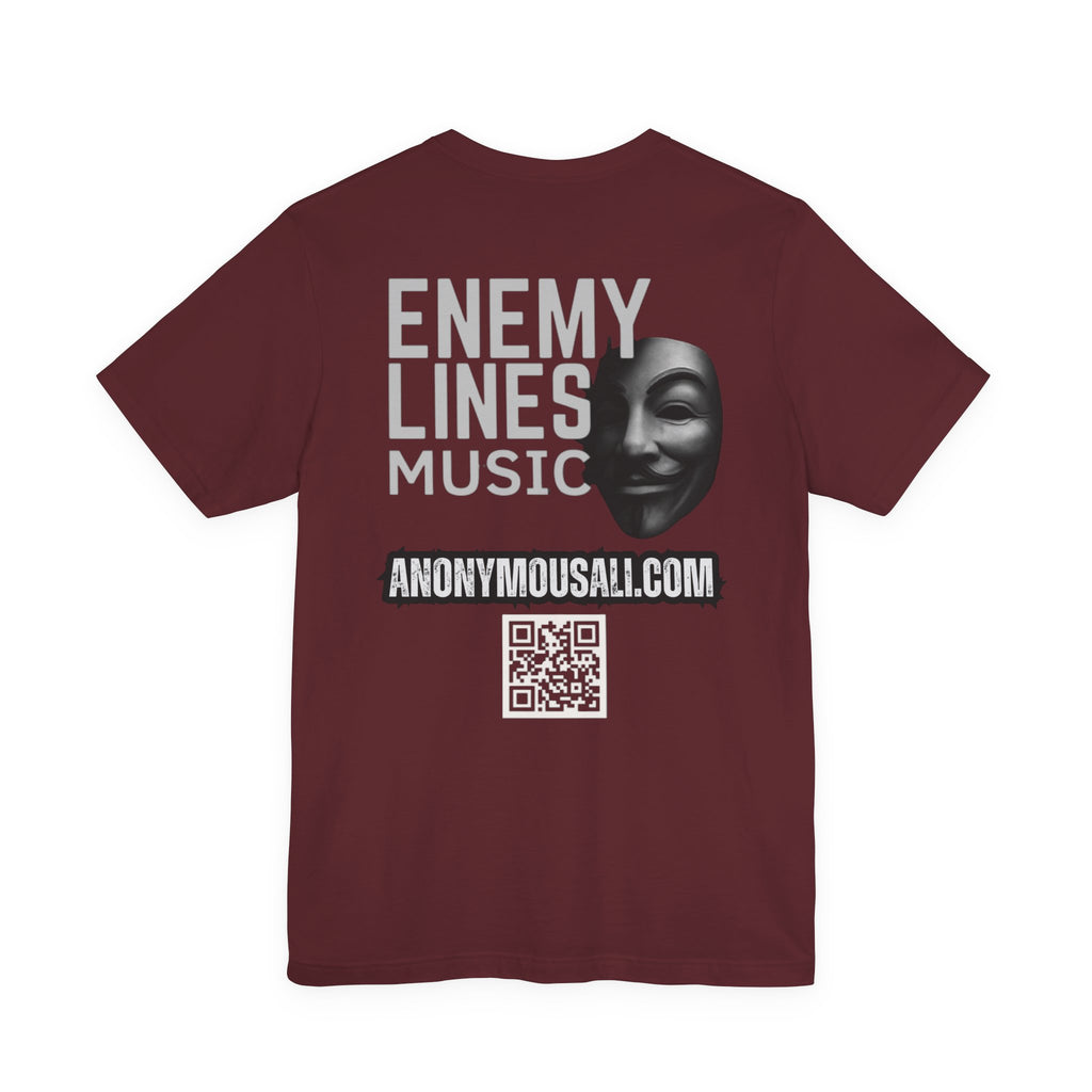 Enemy Lines Music Tee — AnonymousAil Band Graphic T-Shirt