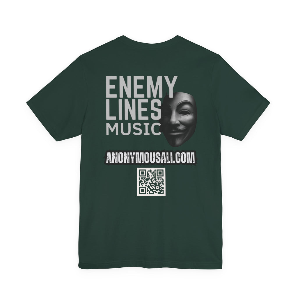 Enemy Lines Music Tee — AnonymousAil Band Graphic T-Shirt