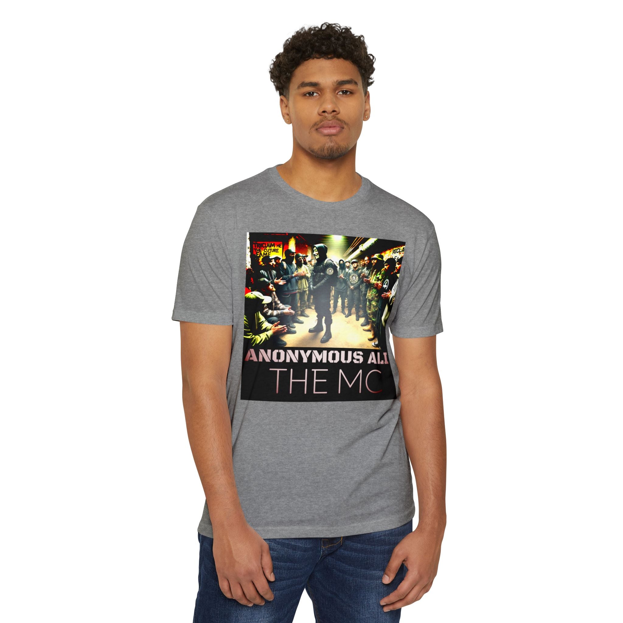 Anonymous Ali 'The MC' Graphic T-Shirt — Urban Hip Hop Rap Tee