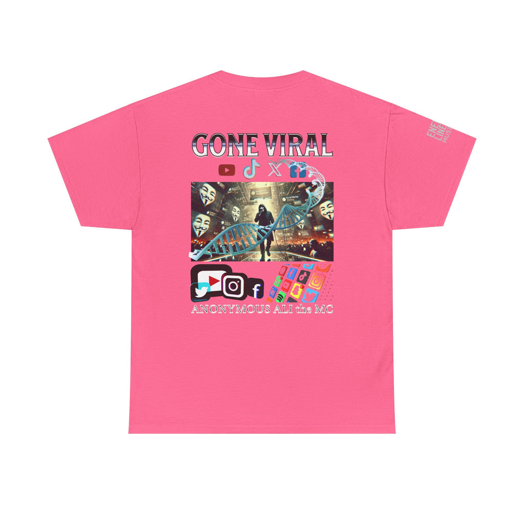 Gone Viral Blackline — T-Shirt ("Anonymous All the MC")