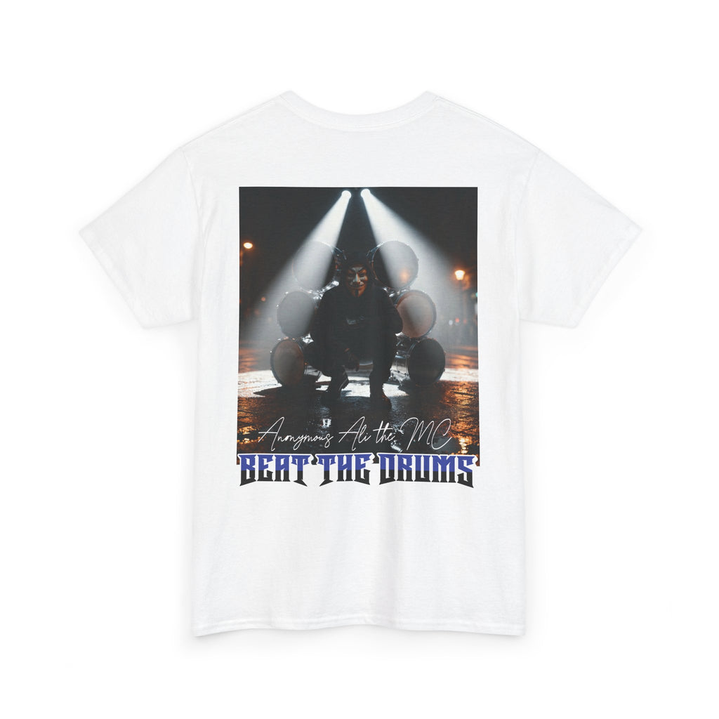 Band Tee — 'Beat the Drums' Concert Photo T-Shirt