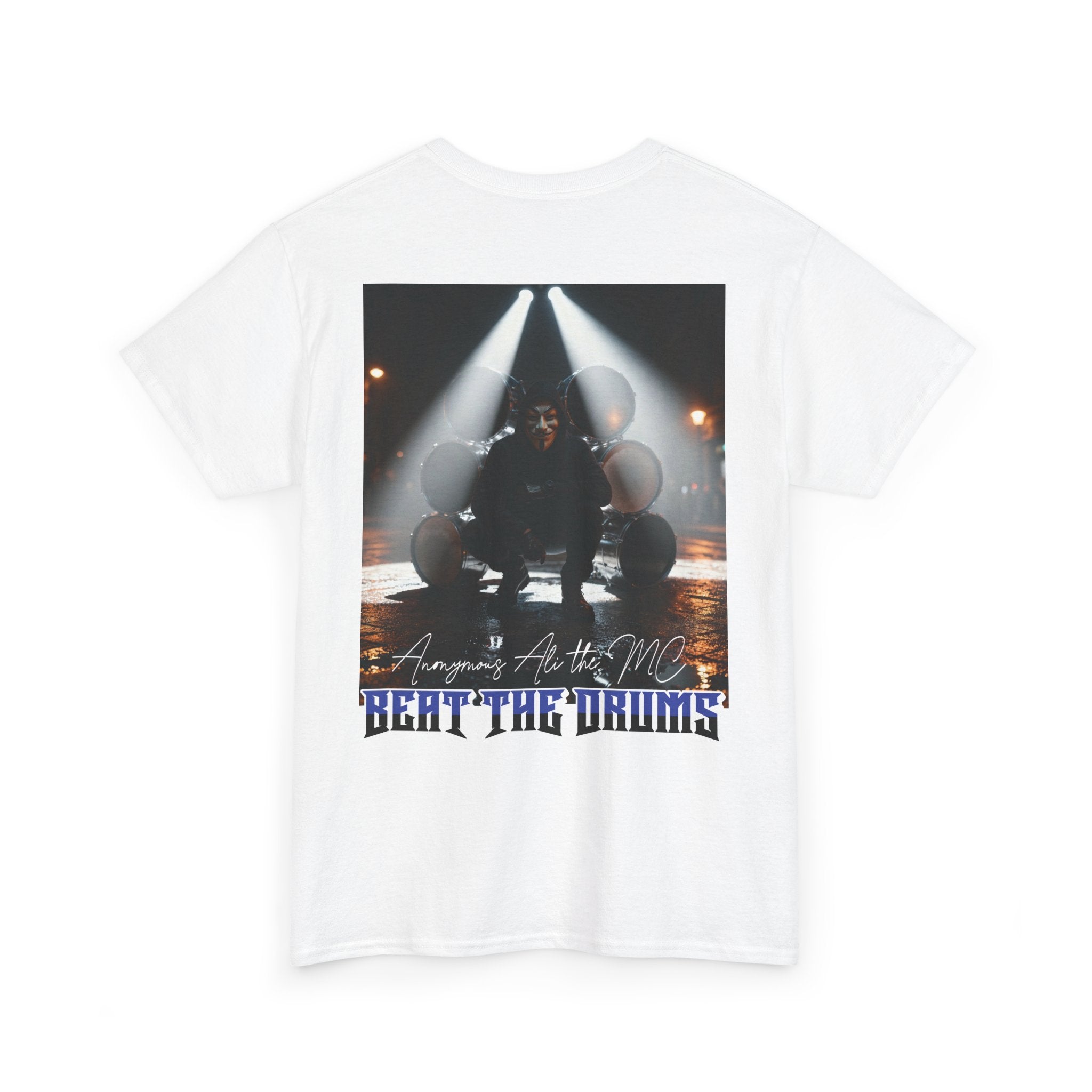 Band Tee — 'Beat the Drums' Concert Photo T-Shirt
