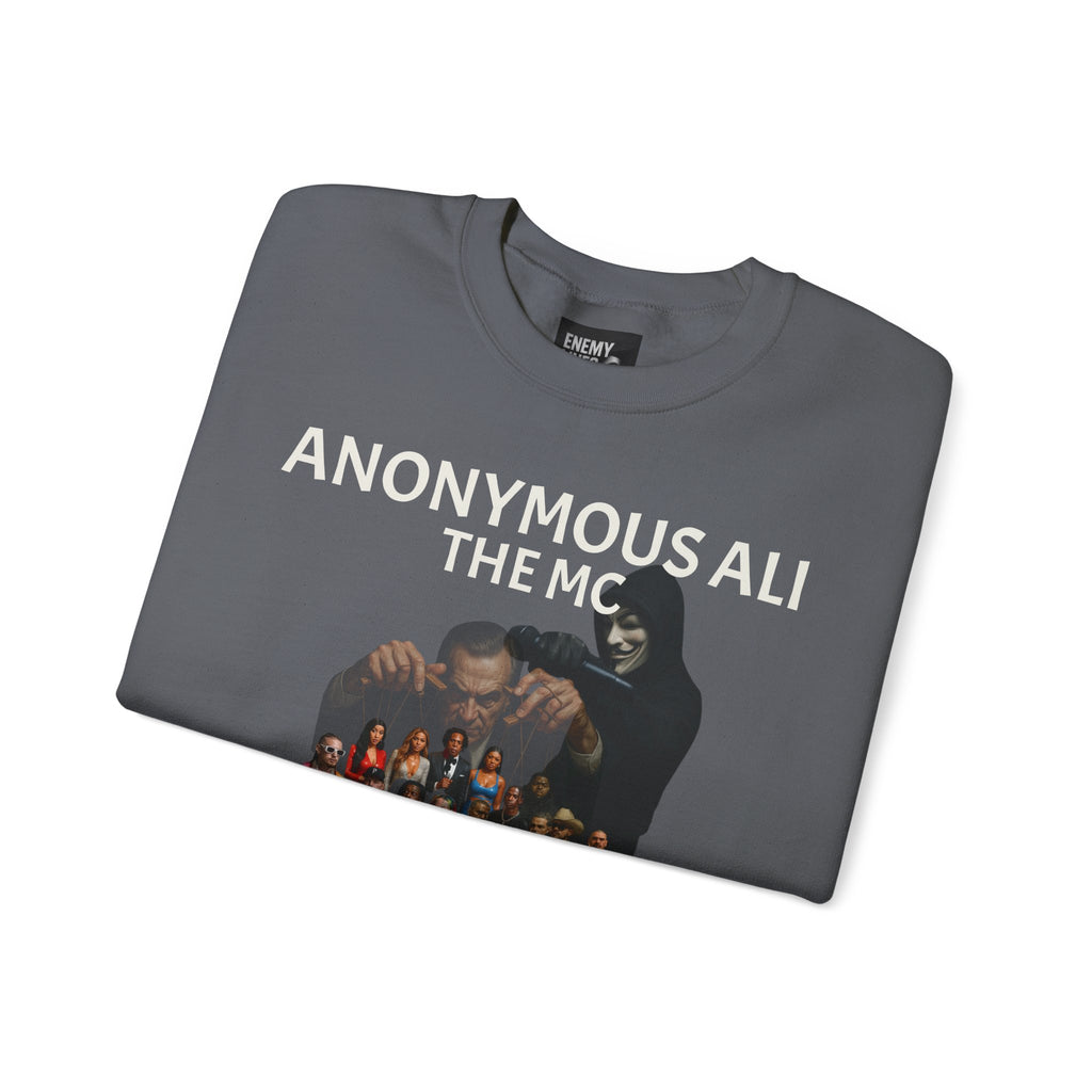 Anonymous Ali The Illuminati Puppets Crewneck Sweatshirt