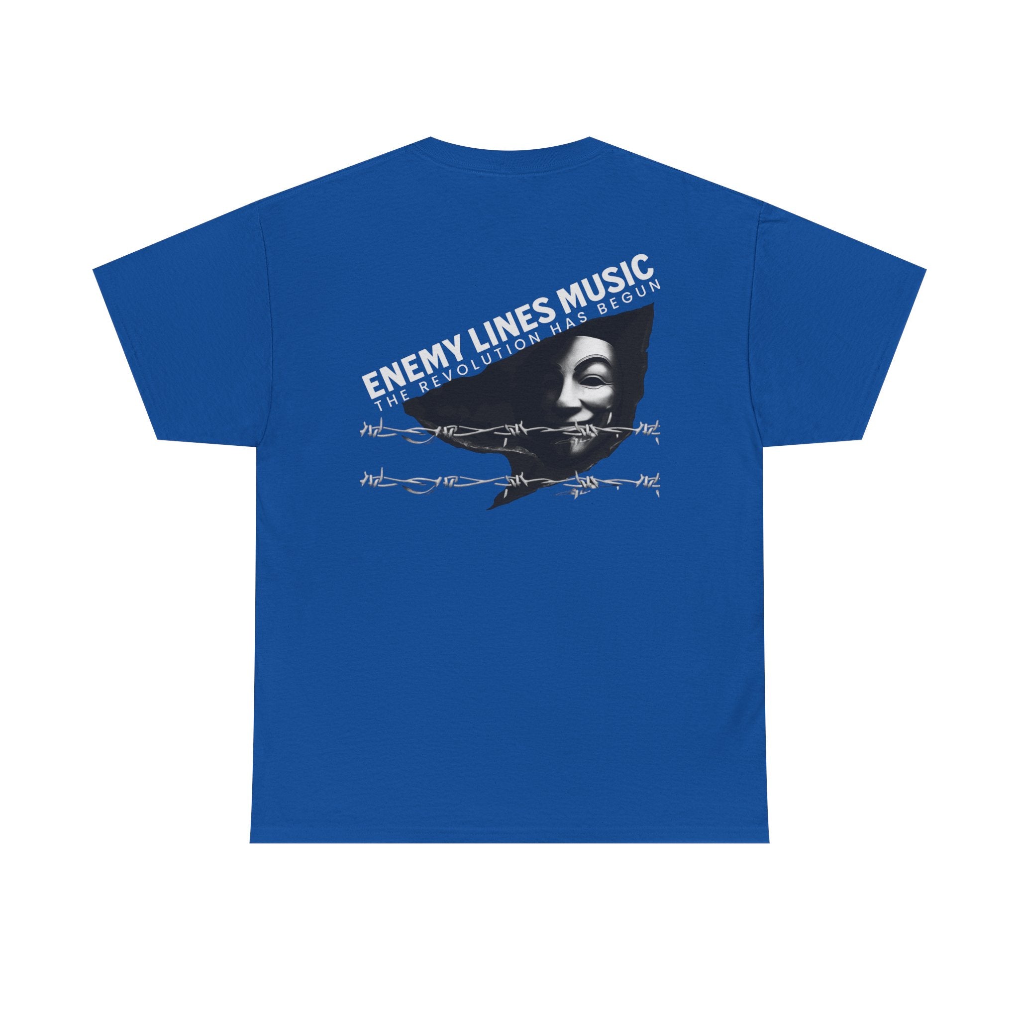 Enemy Lines Music Graphic Tee — "The Revolution Has Begun" Brand Shirt