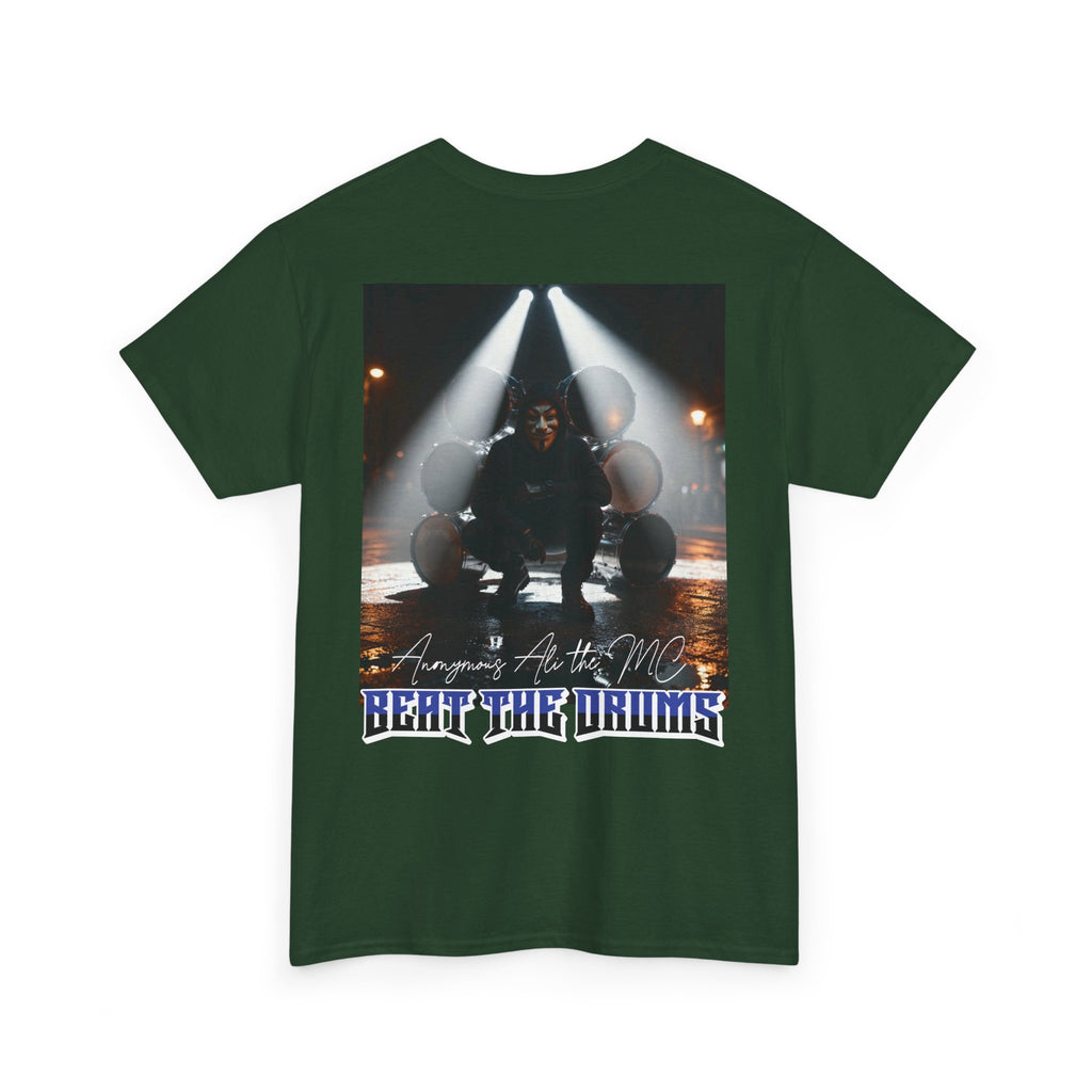Band Tee — 'Beat the Drums' Concert Photo T-Shirt
