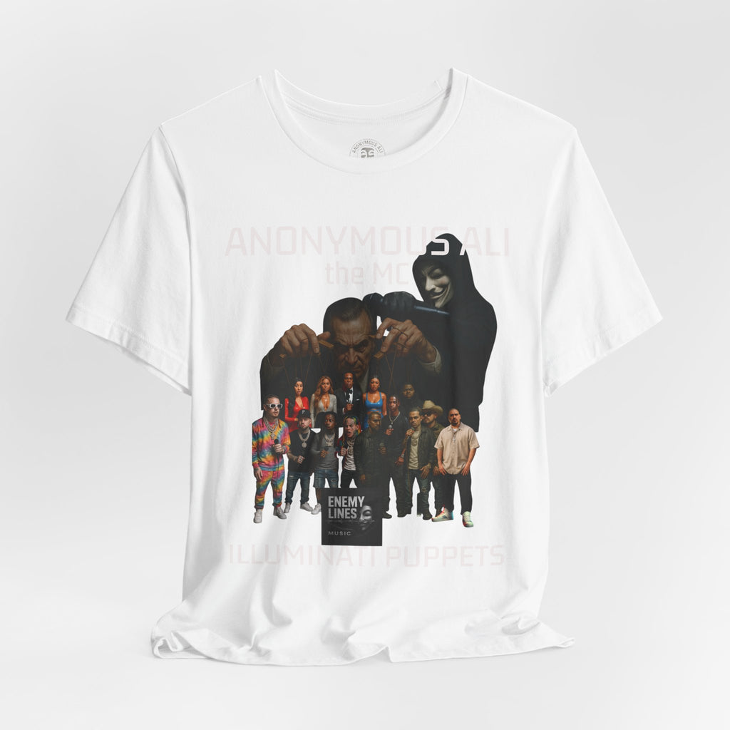 Enemy Lines Music Tee — AnonymousAil Band Graphic T-Shirt