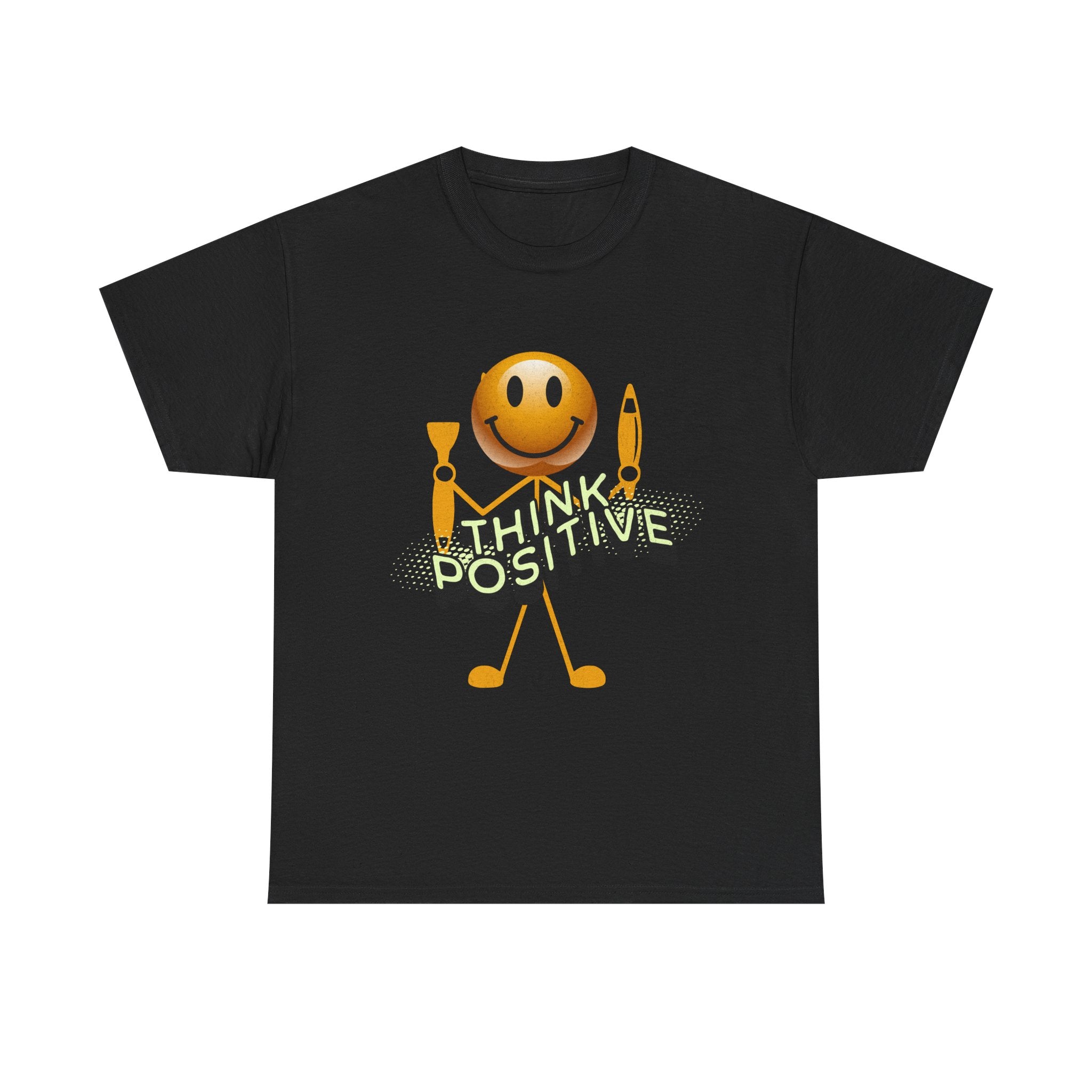 Think Positive Smiley T-Shirt