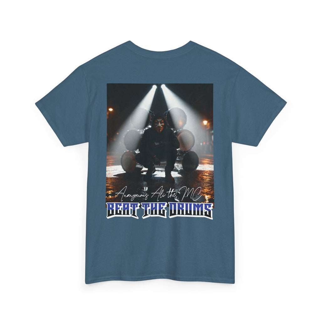 Band Tee — 'Beat the Drums' Concert Photo T-Shirt