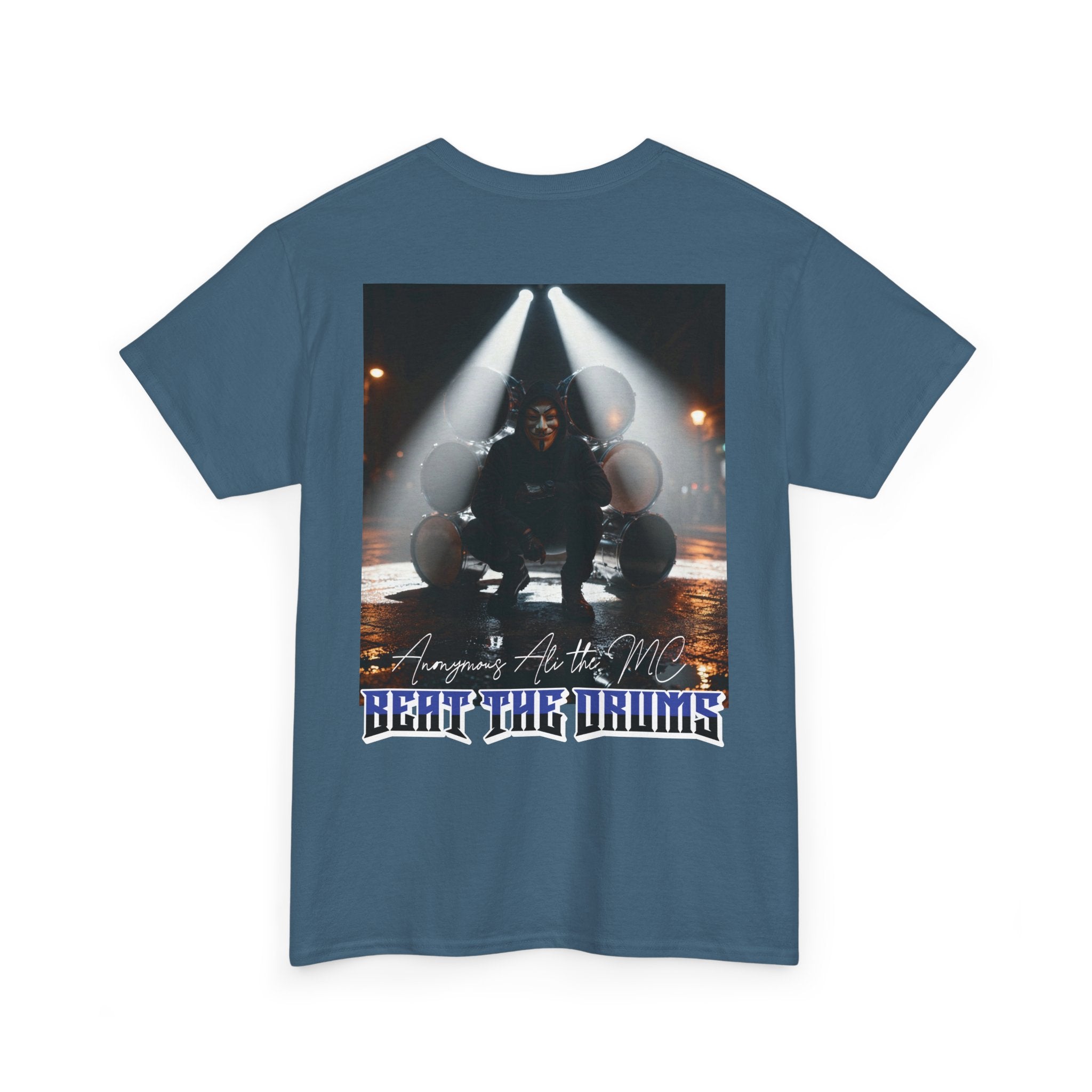 Band Tee — 'Beat the Drums' Concert Photo T-Shirt