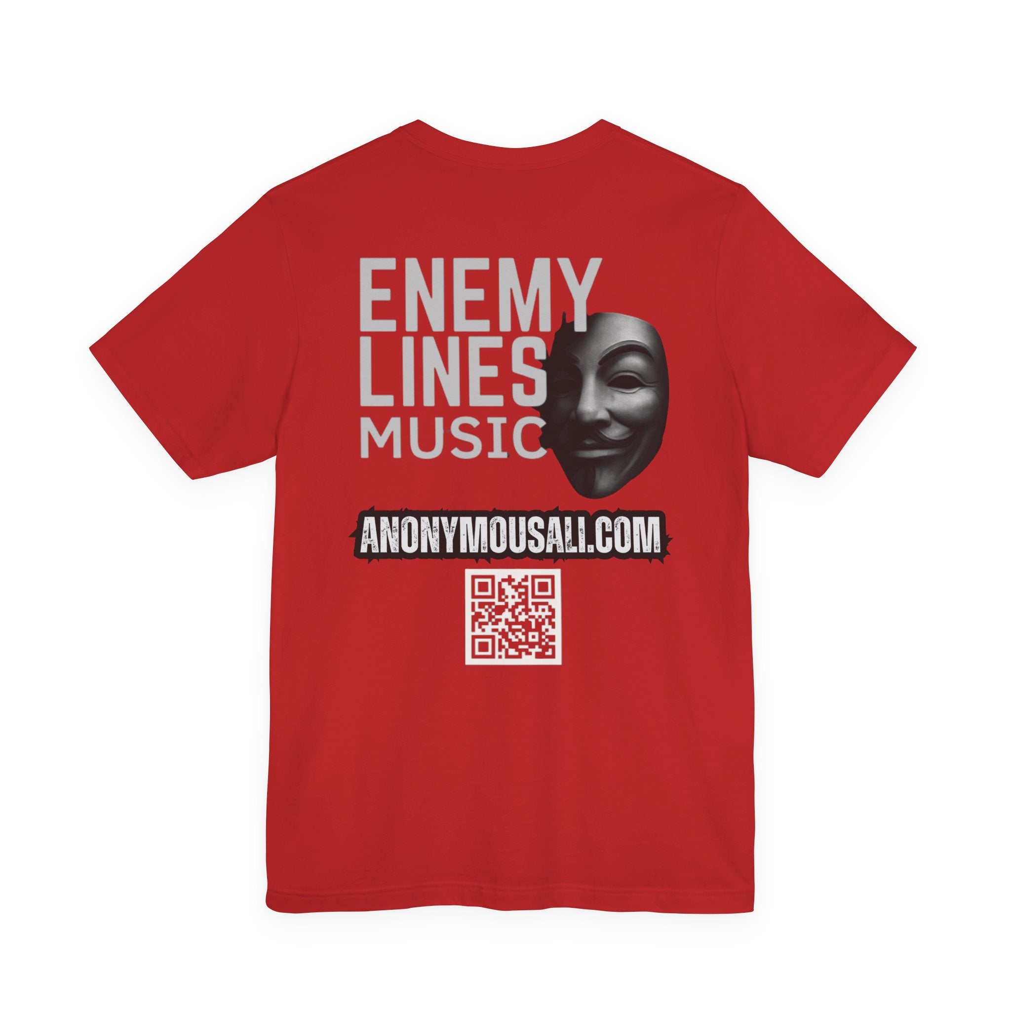 Enemy Lines Music Tee — AnonymousAil Band Graphic T-Shirt