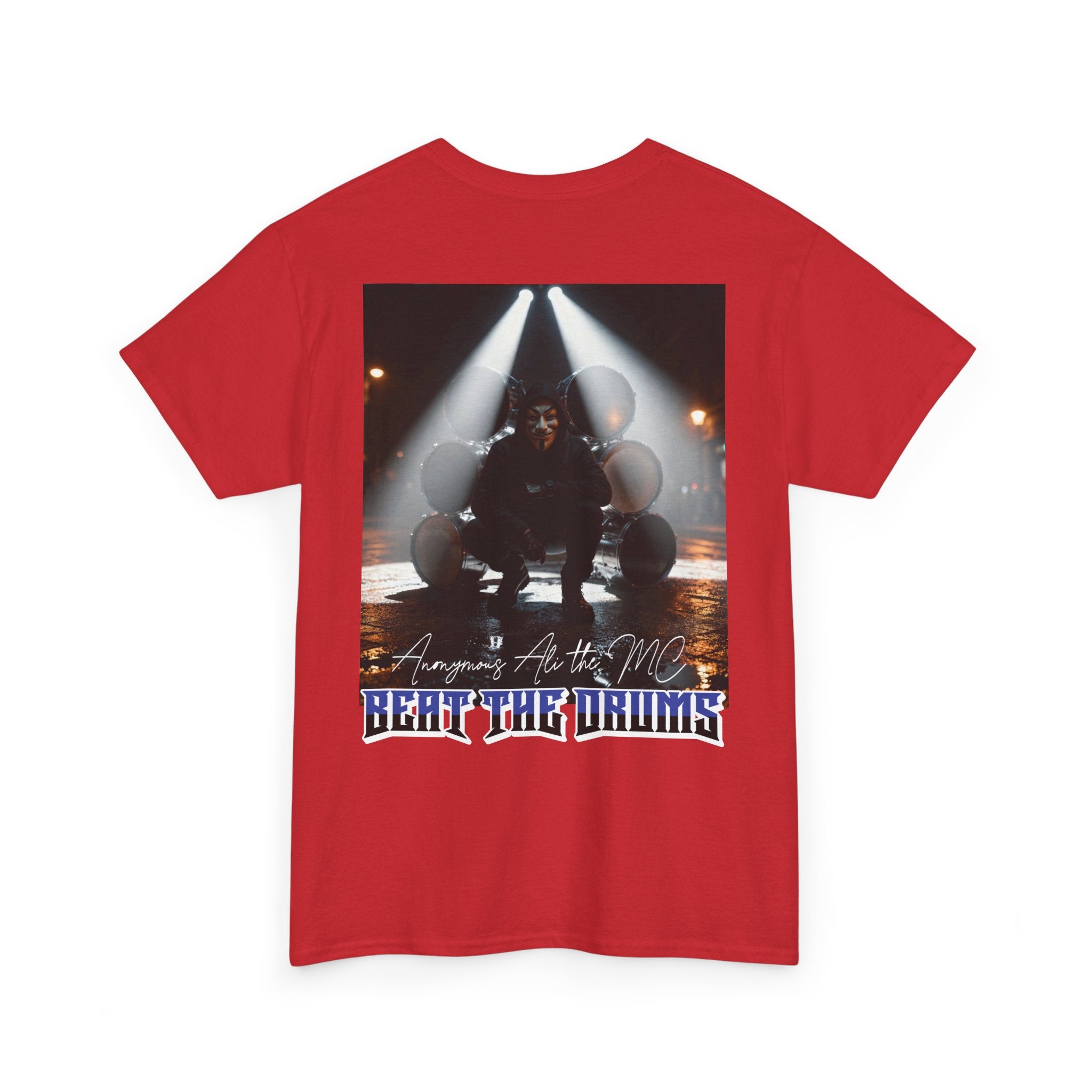 Band Tee — 'Beat the Drums' Concert Photo T-Shirt
