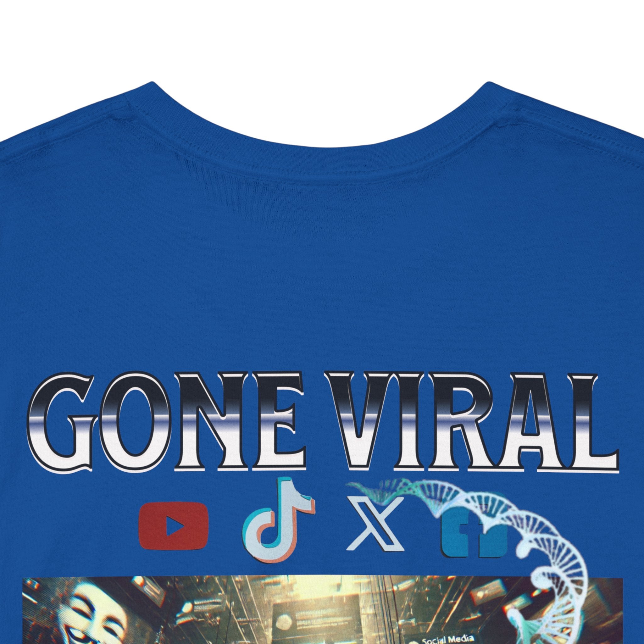 Gone Viral Blackline — T-Shirt ("Anonymous All the MC")