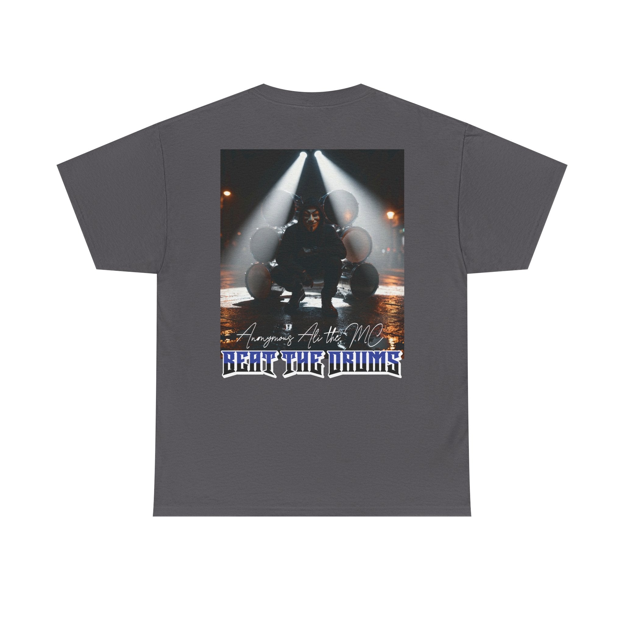 Band Tee — 'Beat the Drums' Concert Photo T-Shirt