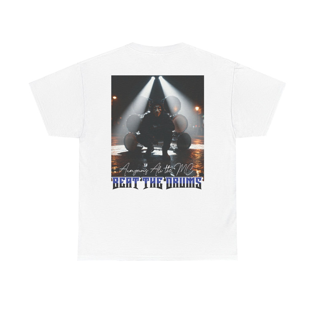 Band Tee — 'Beat the Drums' Concert Photo T-Shirt