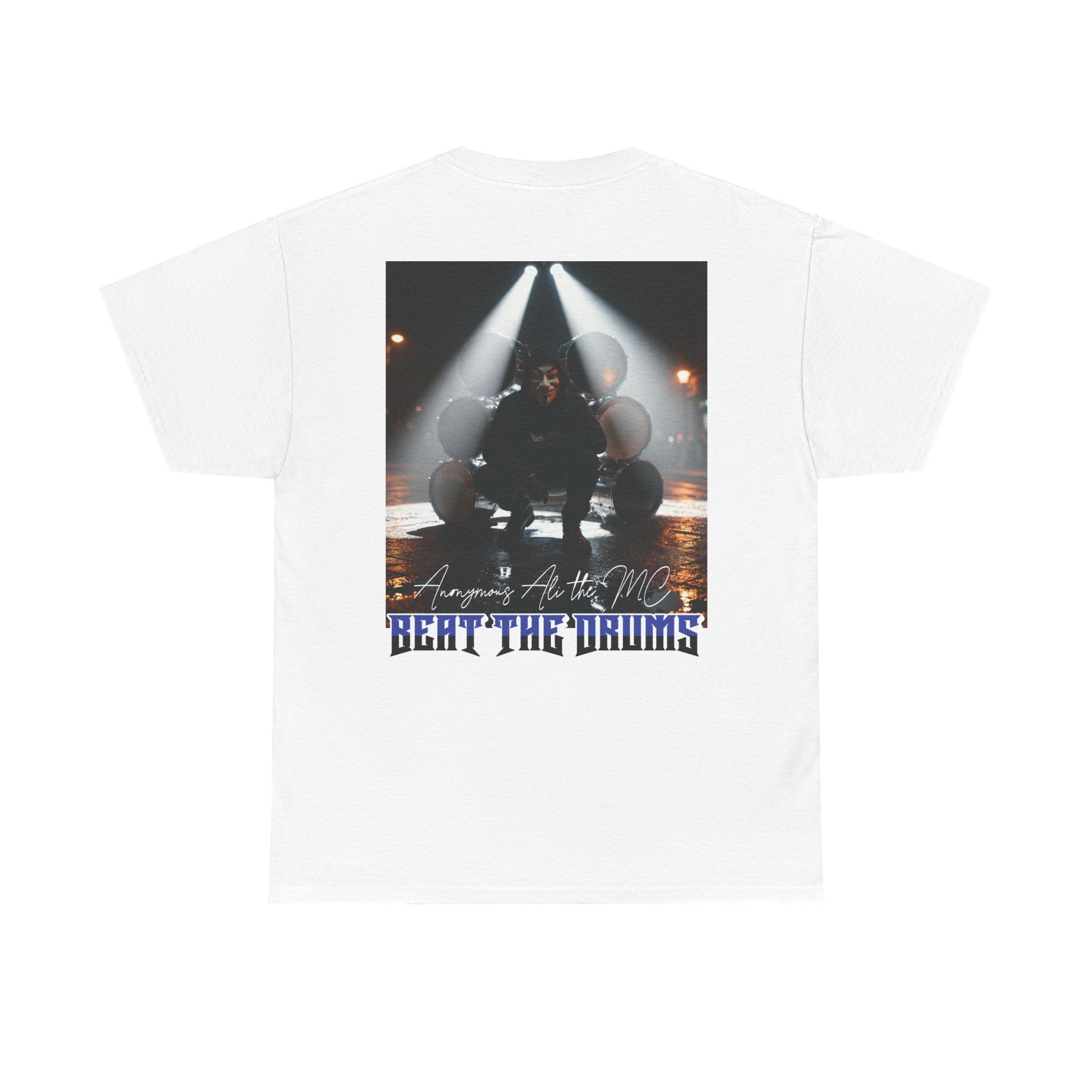 Band Tee — 'Beat the Drums' Concert Photo T-Shirt