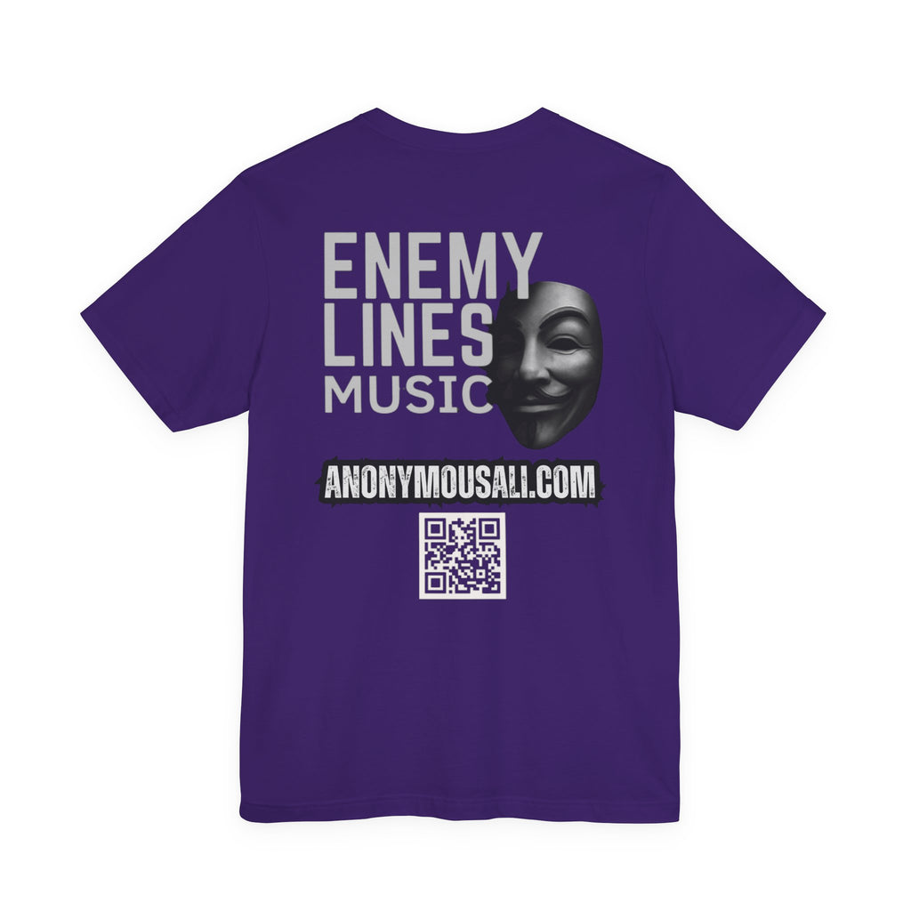 Enemy Lines Music Tee — AnonymousAil Band Graphic T-Shirt