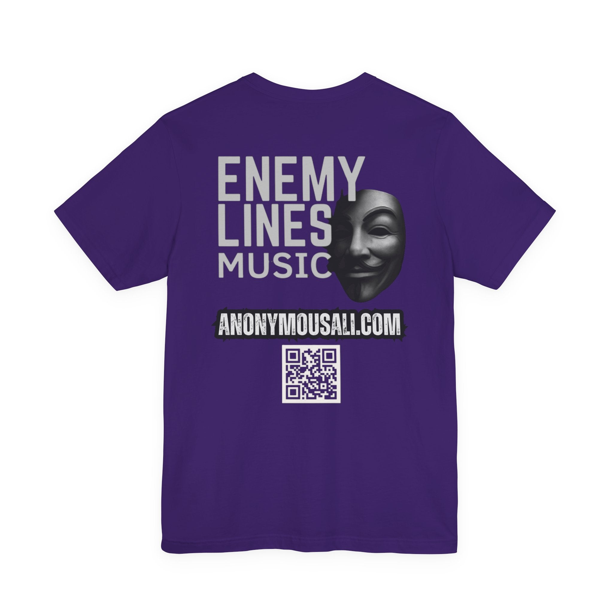 Enemy Lines Music Tee — AnonymousAil Band Graphic T-Shirt