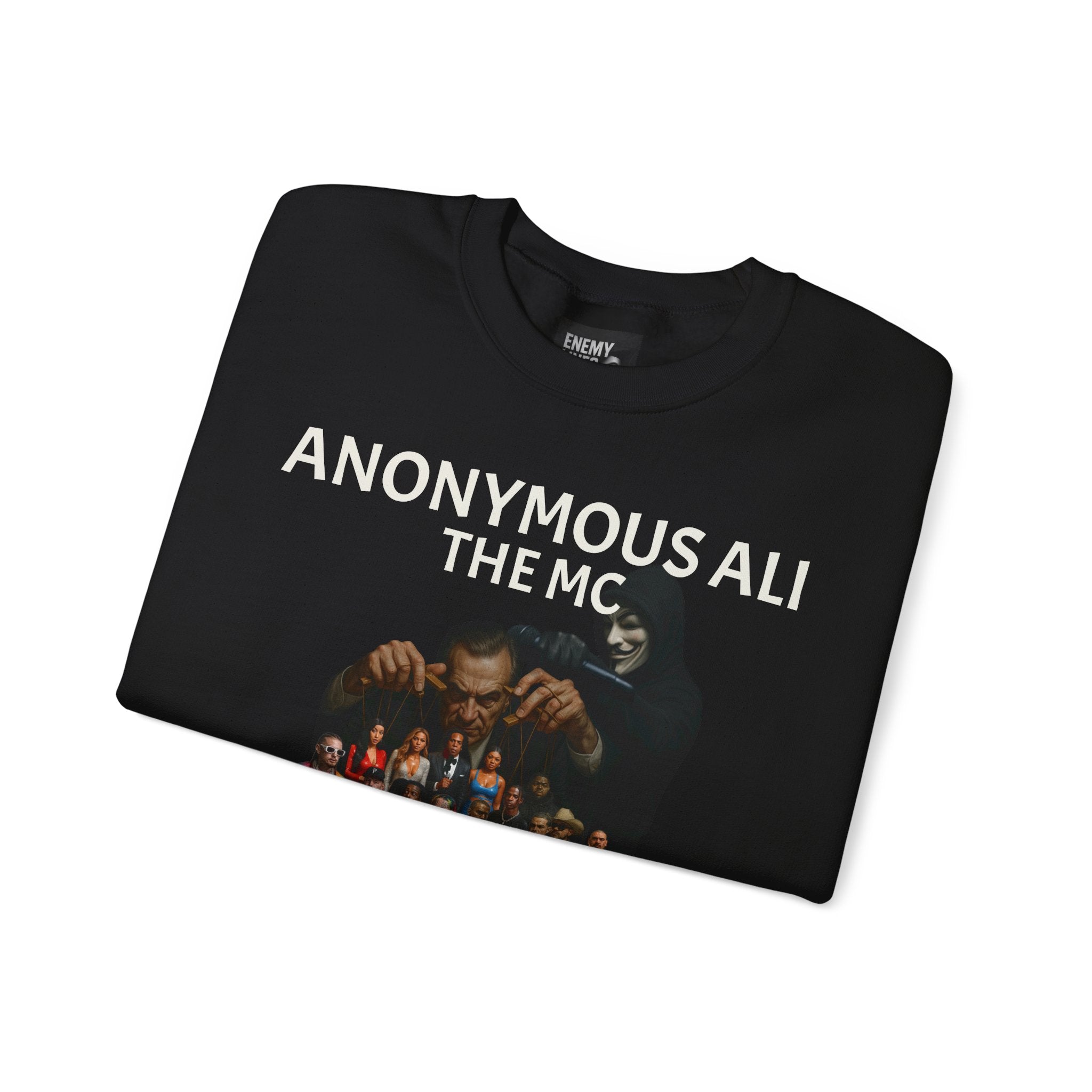 Anonymous Ali The Illuminati Puppets Crewneck Sweatshirt